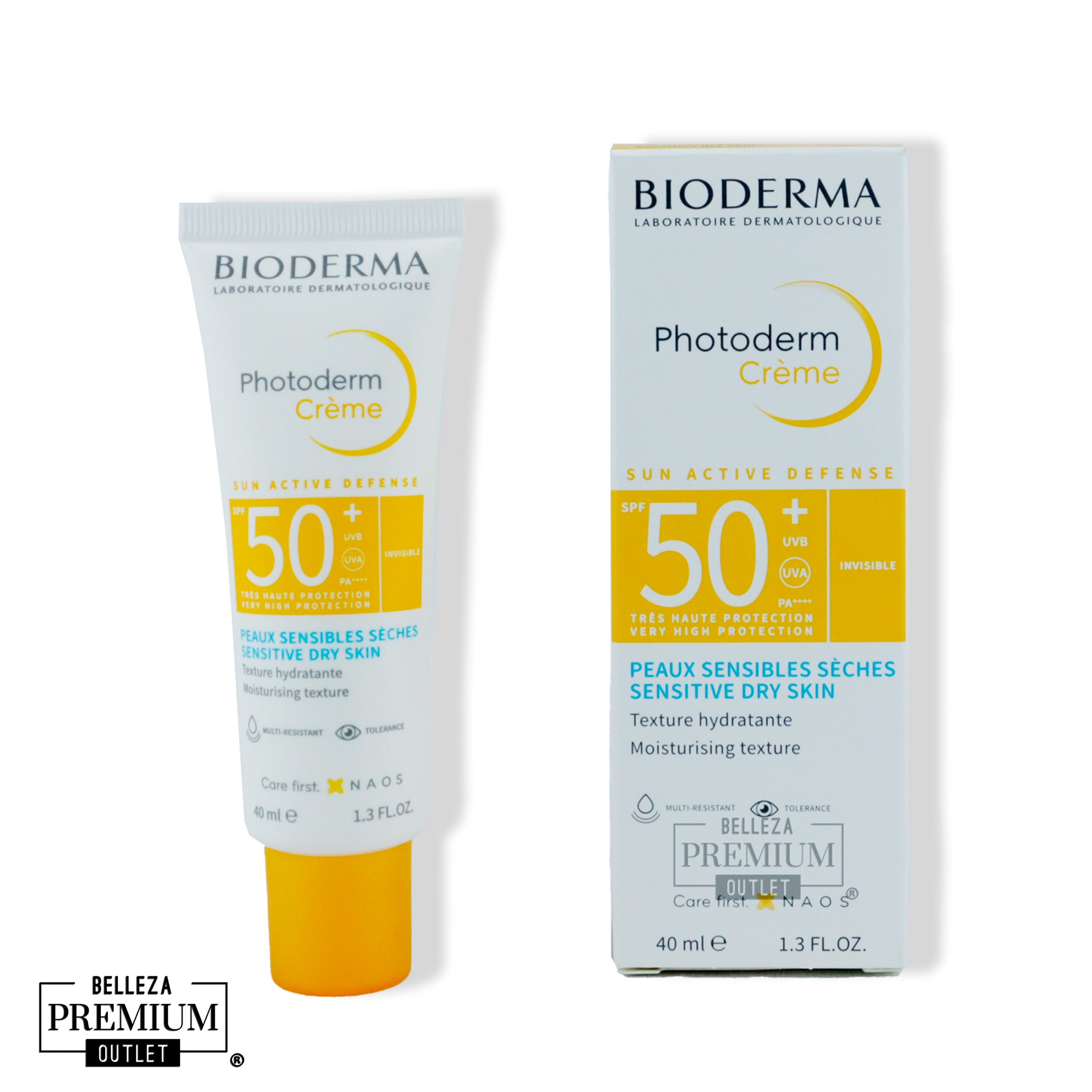 Bioderma Photoderm Cream SPF50+ Invisible 40ml – Protección Solar Facial Transparente