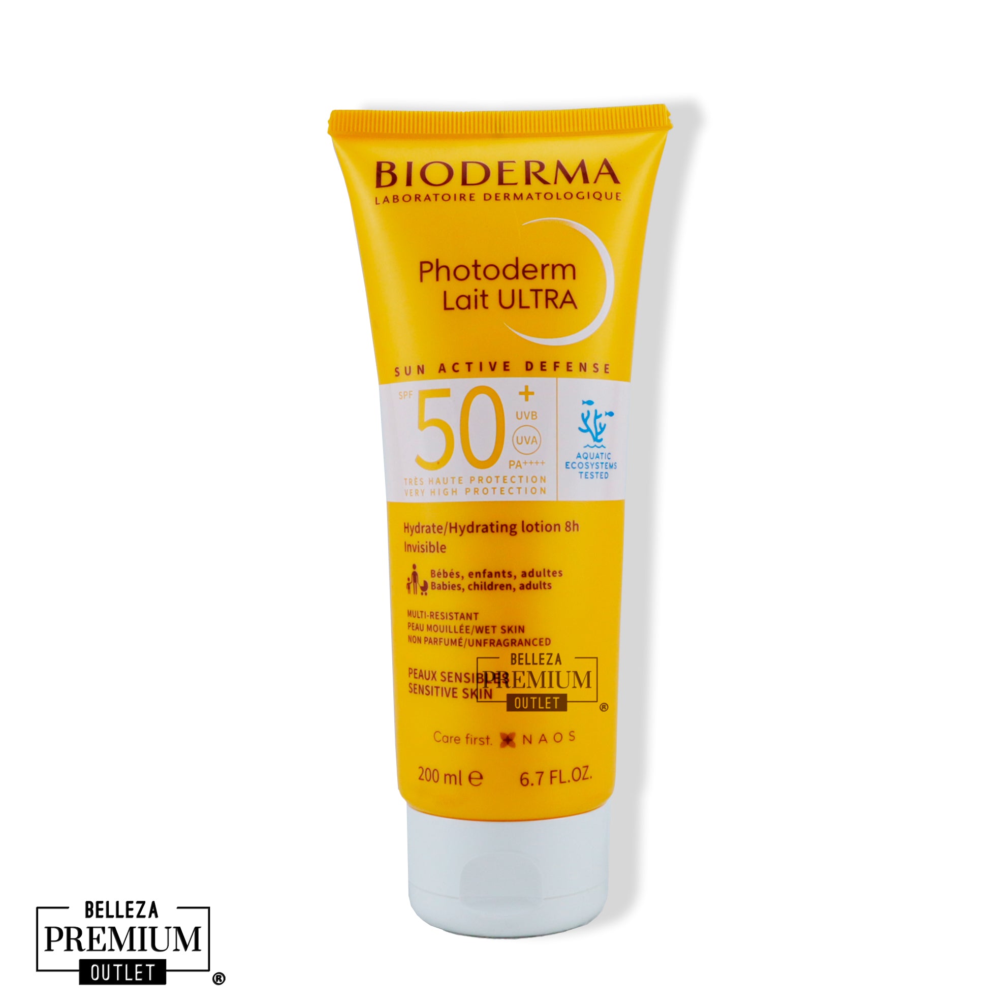 Bioderma Photoderm Lait Ultra SPF50+ 200ml – Protección Solar Corporal para Piel Sensible