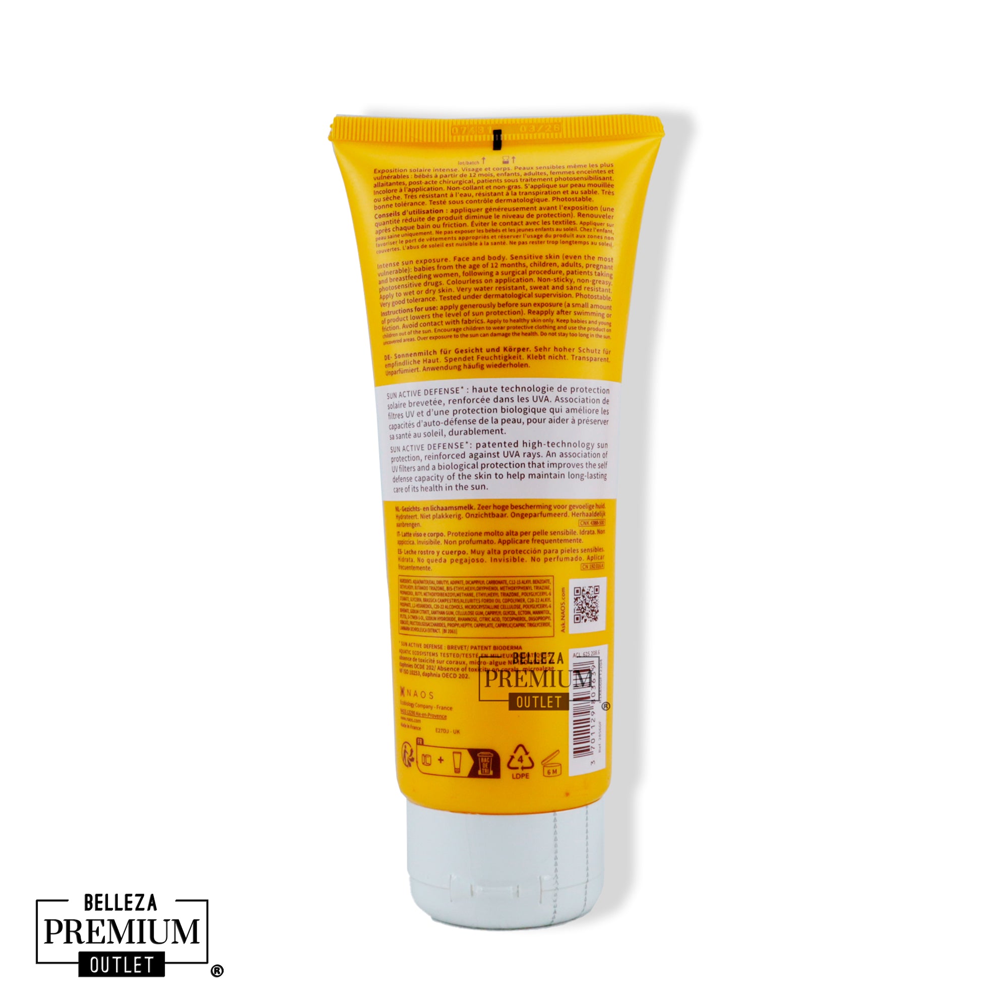 Bioderma Photoderm Lait Ultra SPF50+ 200ml – Protección Solar Corporal para Piel Sensible