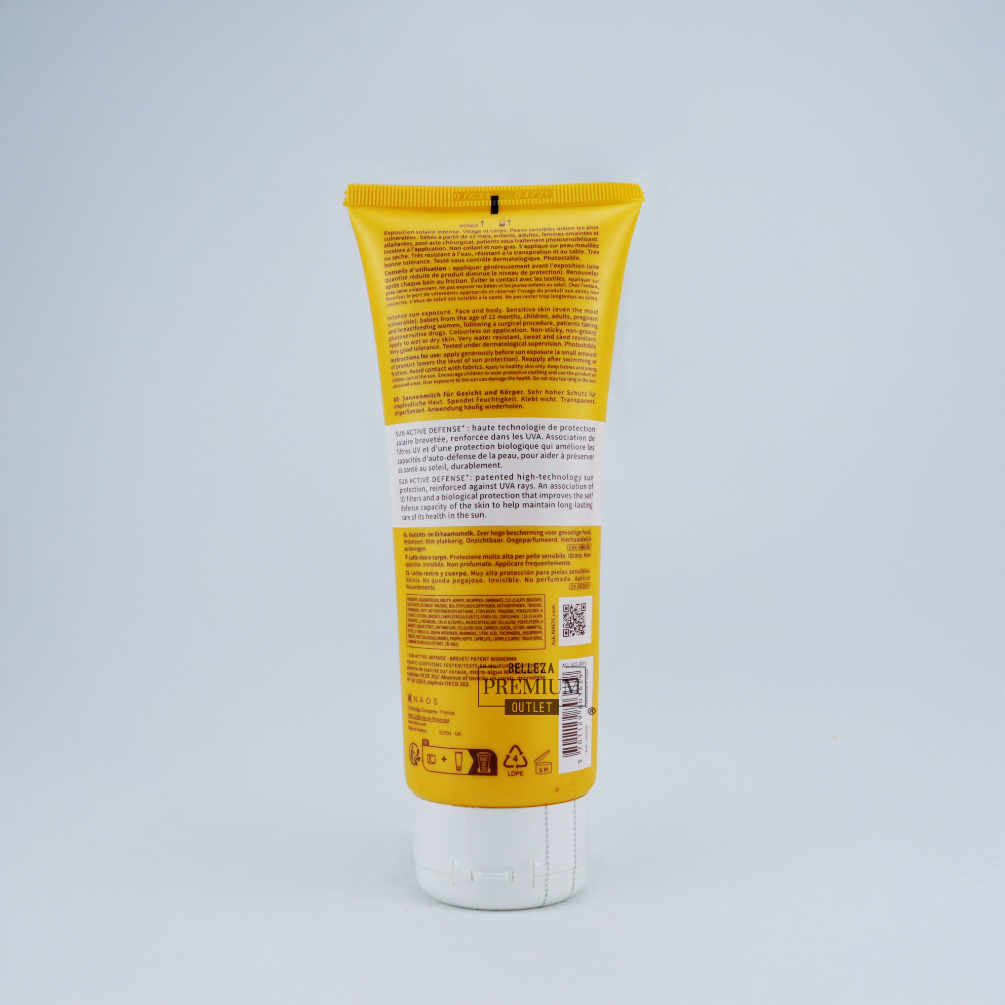 Bioderma Photoderm Lait Ultra SPF50+ 200ml – Protección Solar Corporal para Piel Sensible