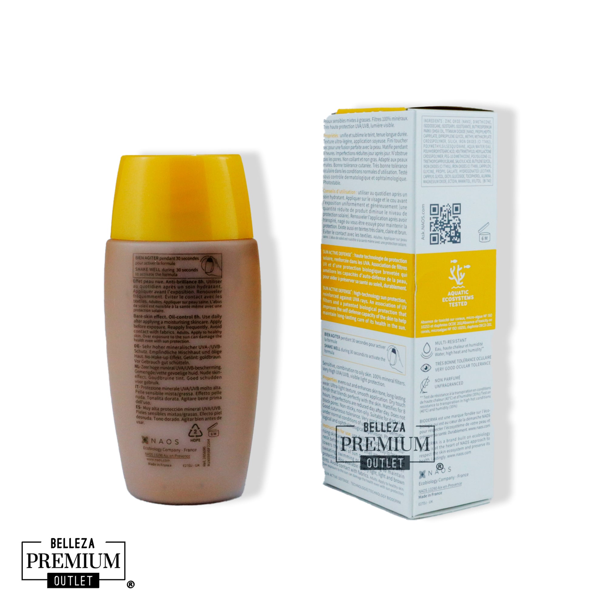 Bioderma Photoderm Nude Touch Dorado FPS 50+ 40ml: ¡El Asombroso Protector Solar con Toque de Color y Acabado Perfecto!