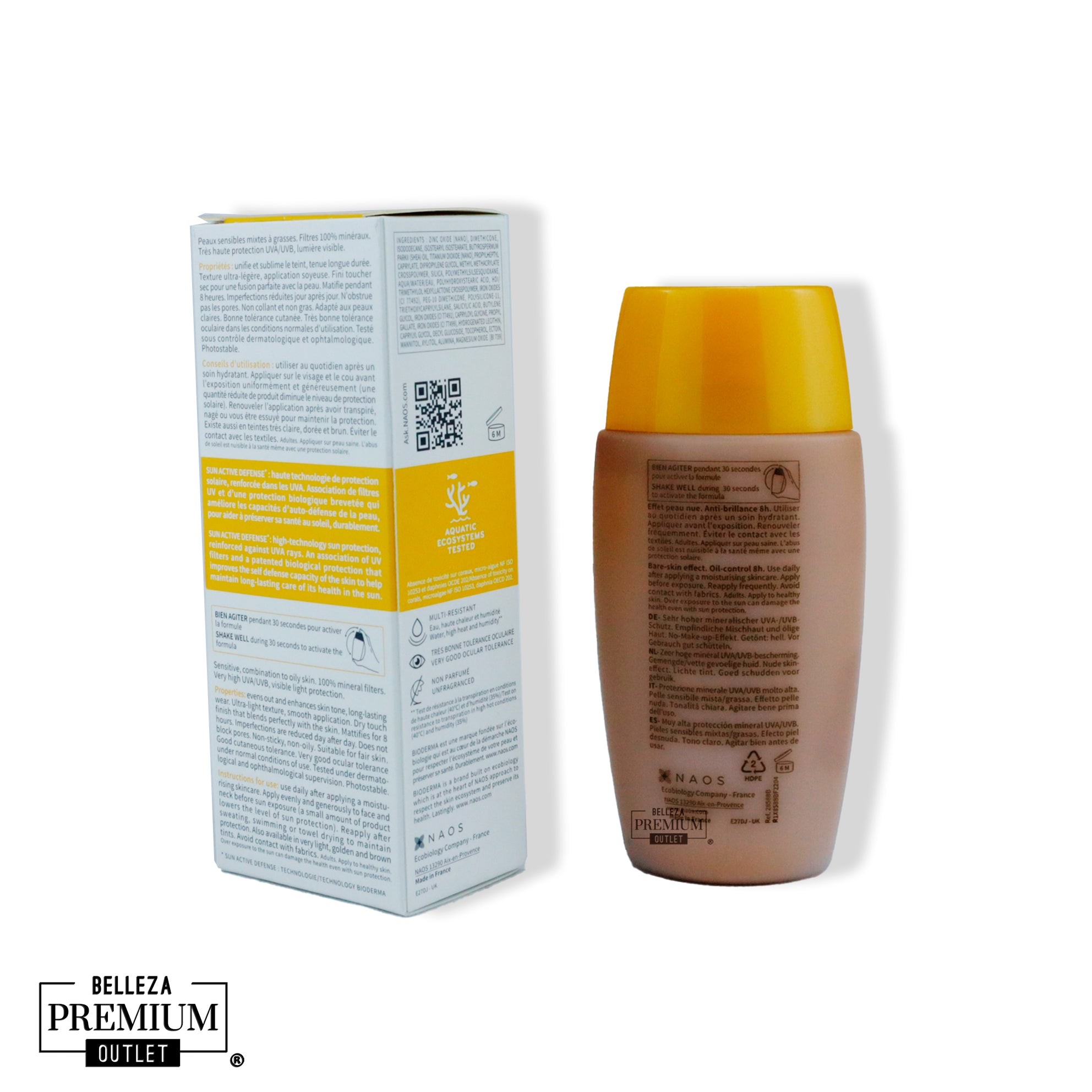 Bioderma Photoderm Nude Touch FPS 50+ Tono Claro 40 ml: El Indispensable Protector Solar con Toque de Color