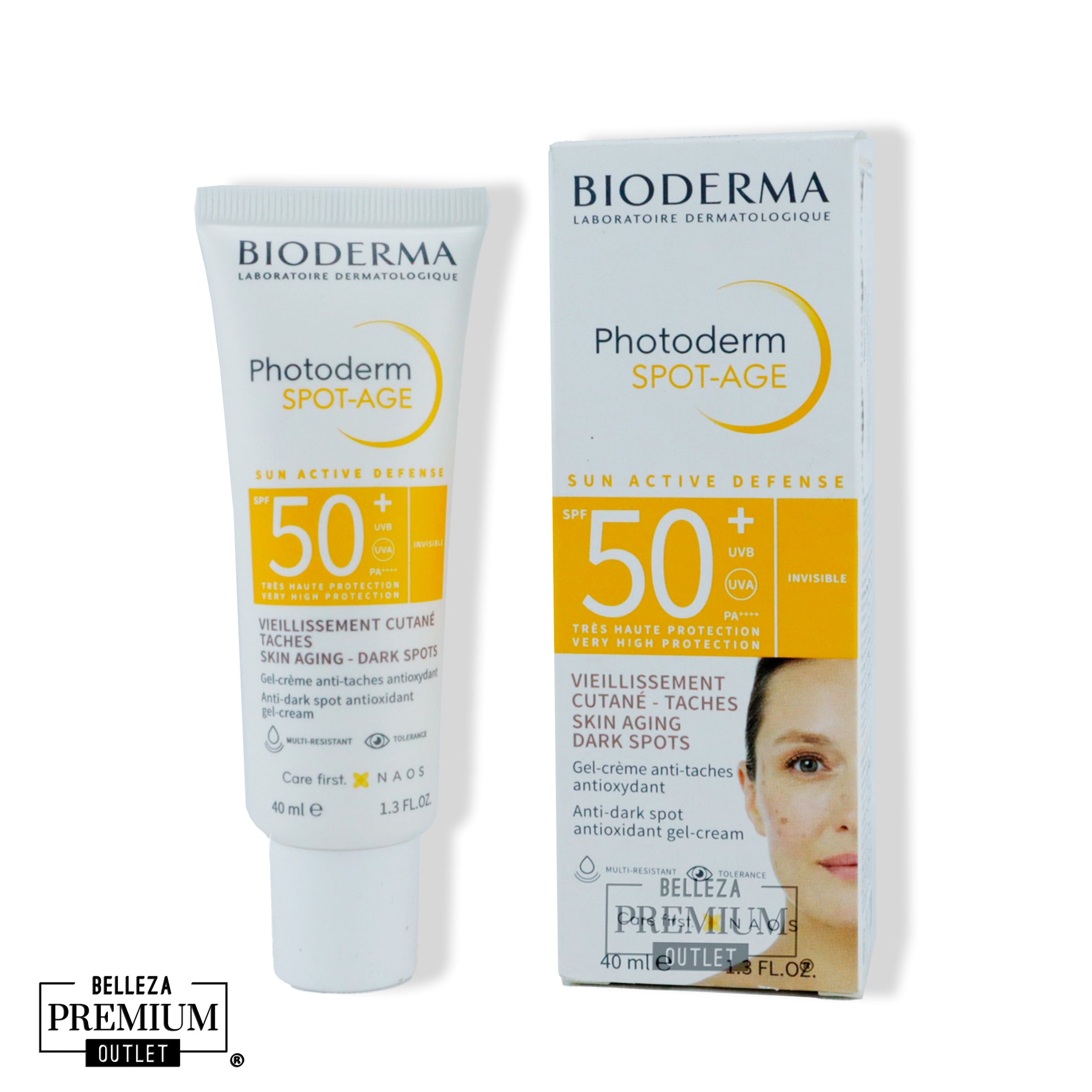 Bioderma Photoderm Spot-Age SPF50+ 40ml – Protección Solar Anti-Manchas y Anti-Edad