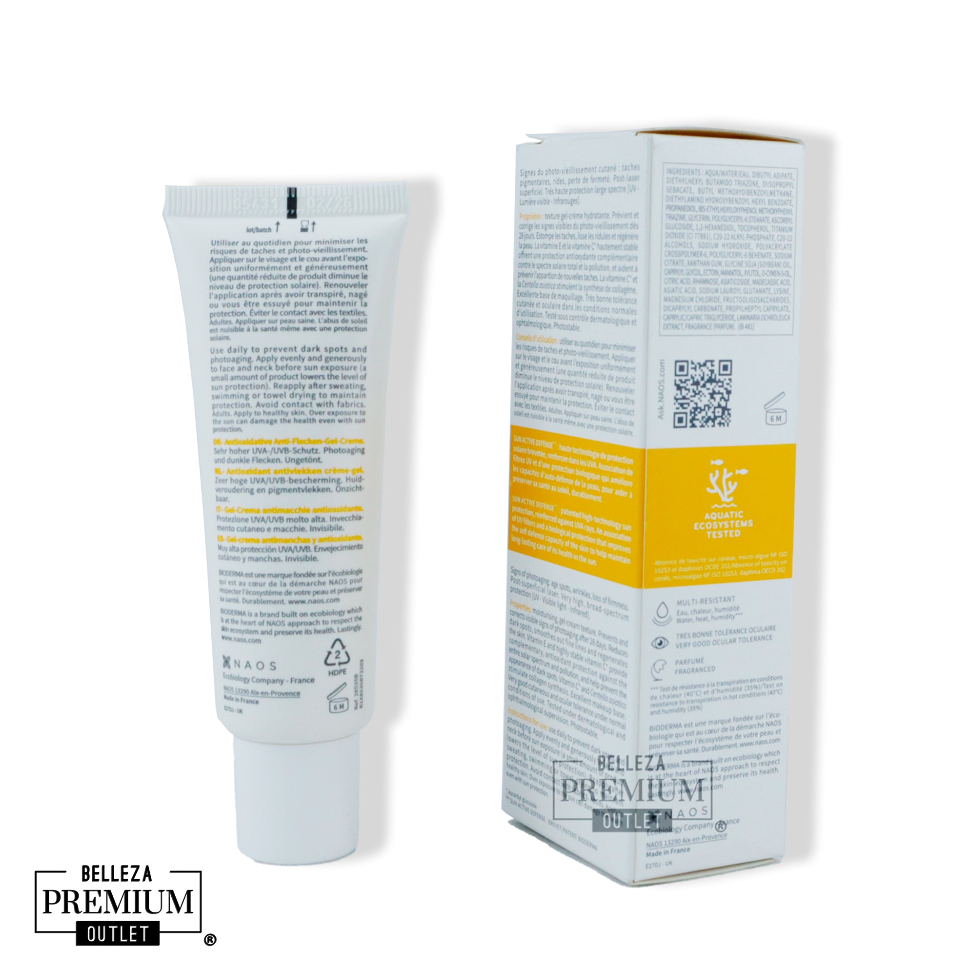 Bioderma Photoderm Spot-Age SPF50+ 40ml – Protección Solar Anti-Manchas y Anti-Edad