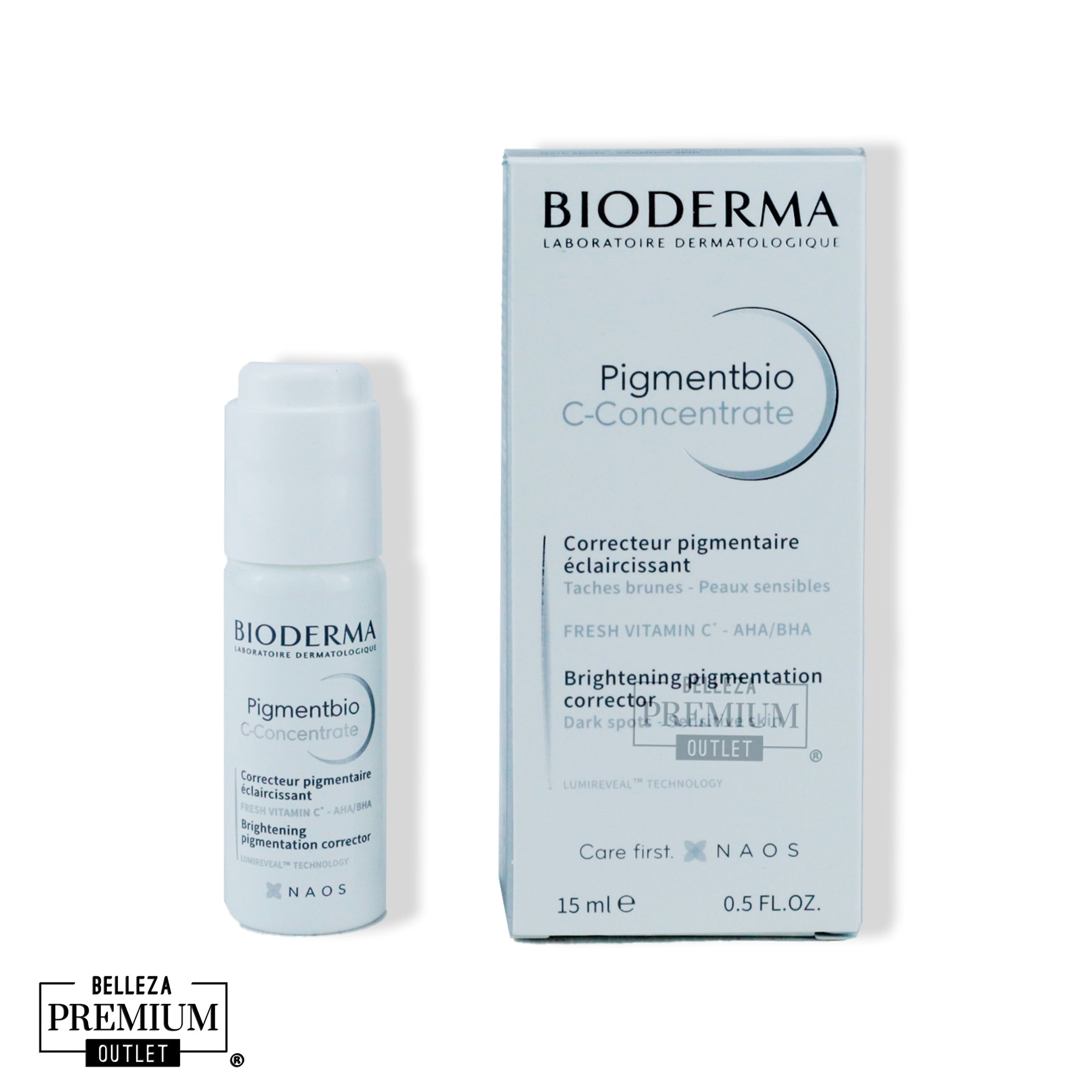 Bioderma Pigmentbio C-Concentrate 15ml – Sérum Iluminador Despigmentante y Antioxidante
