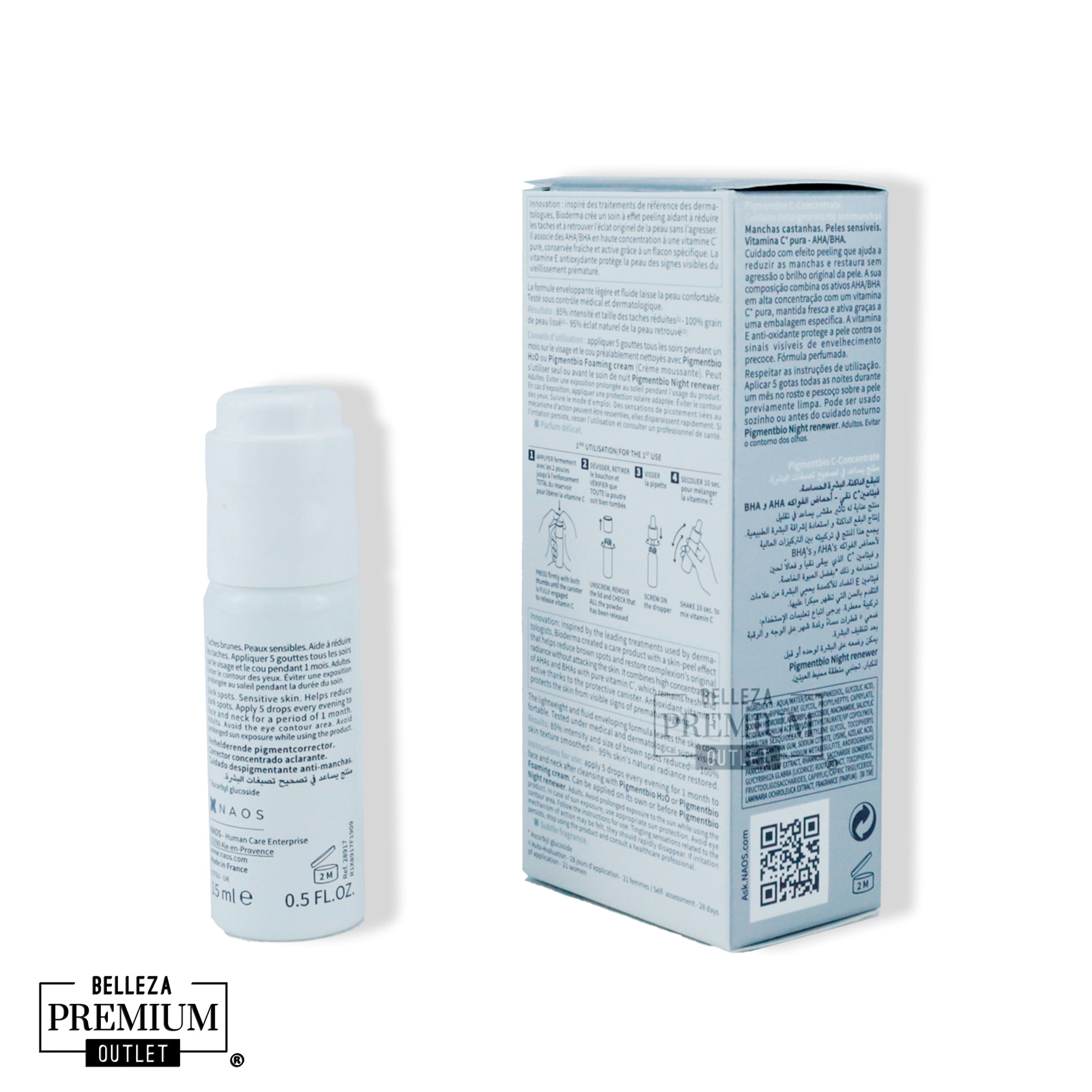 Bioderma Pigmentbio C-Concentrate 15ml – Sérum Iluminador Despigmentante y Antioxidante