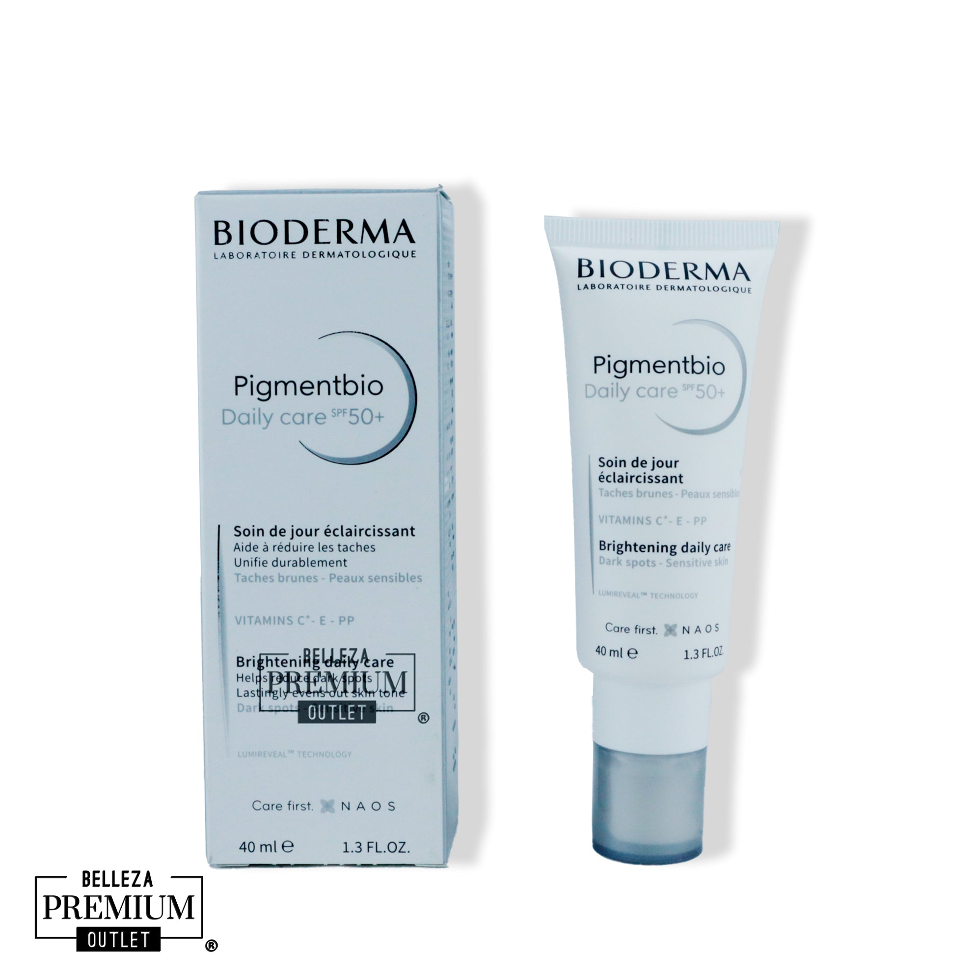 Bioderma Pigmentbio Daily Care SPF50+ 40ml – Protección Solar Despigmentante para Piel con Manchas