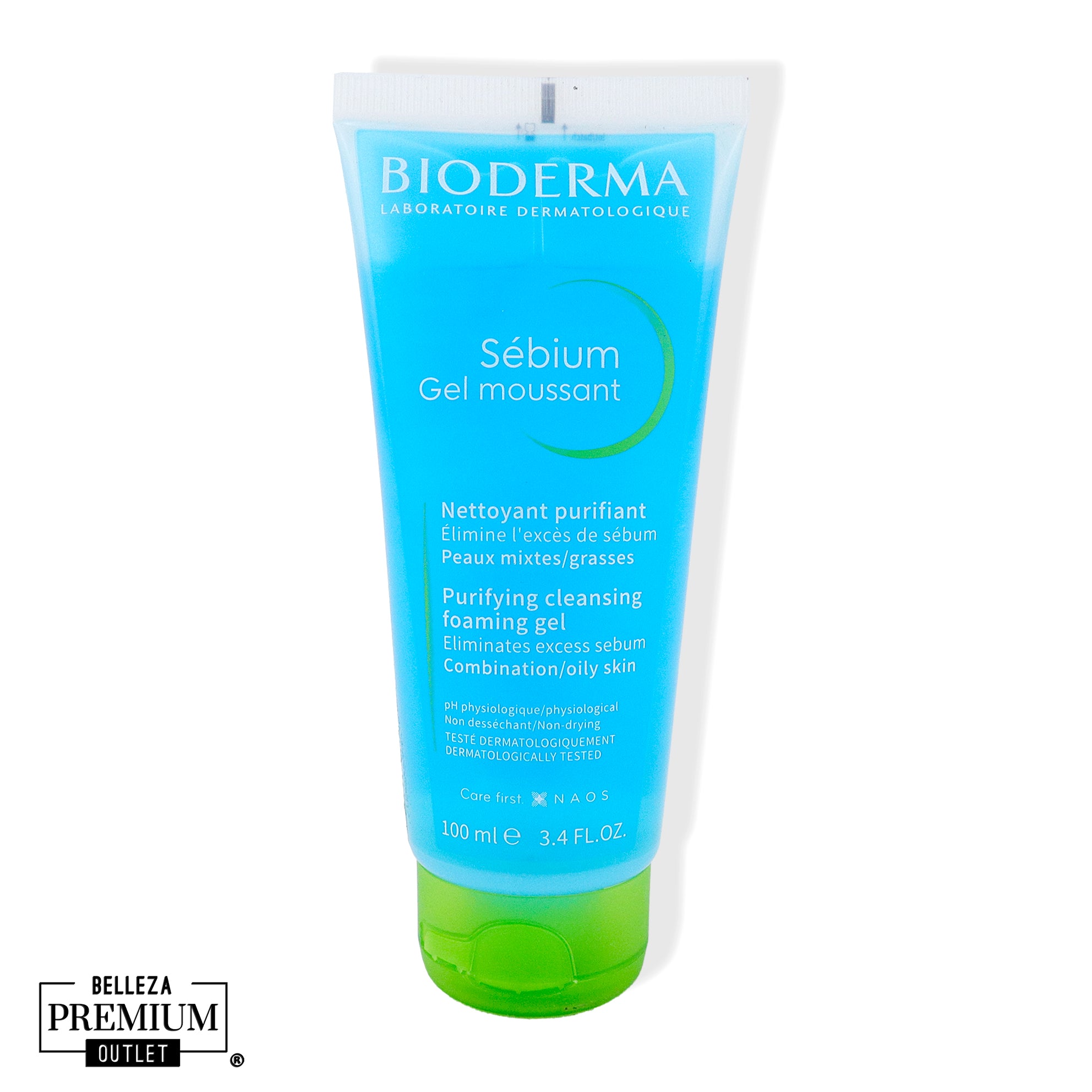 Bioderma Sébium Gel Moussant 100ml – Gel Limpiador Purificante para Piel Mixta a Grasa