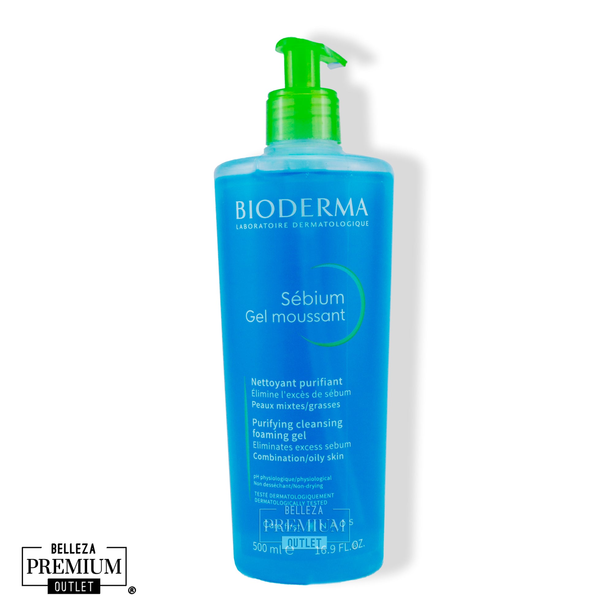 Bioderma Sébium Gel Moussant 500ml – Limpiador Purificante para Piel Mixta a Grasa