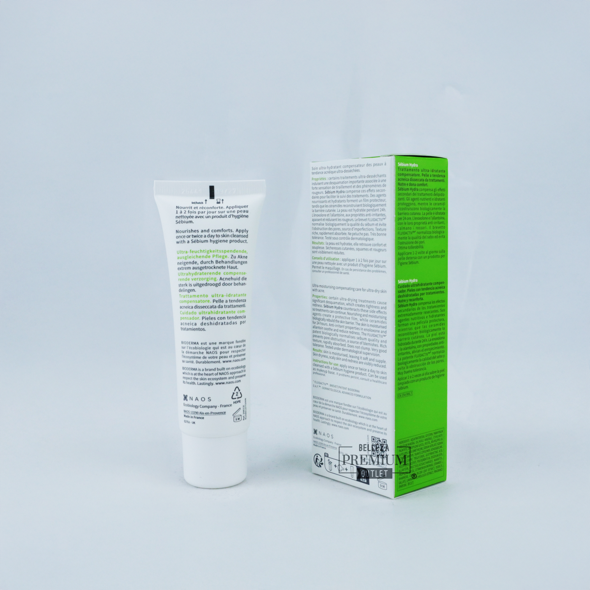 Bioderma Sébium Hydra 40ml – Crema Hidratante Calmante para Piel Mixta a Grasa con Imperfecciones