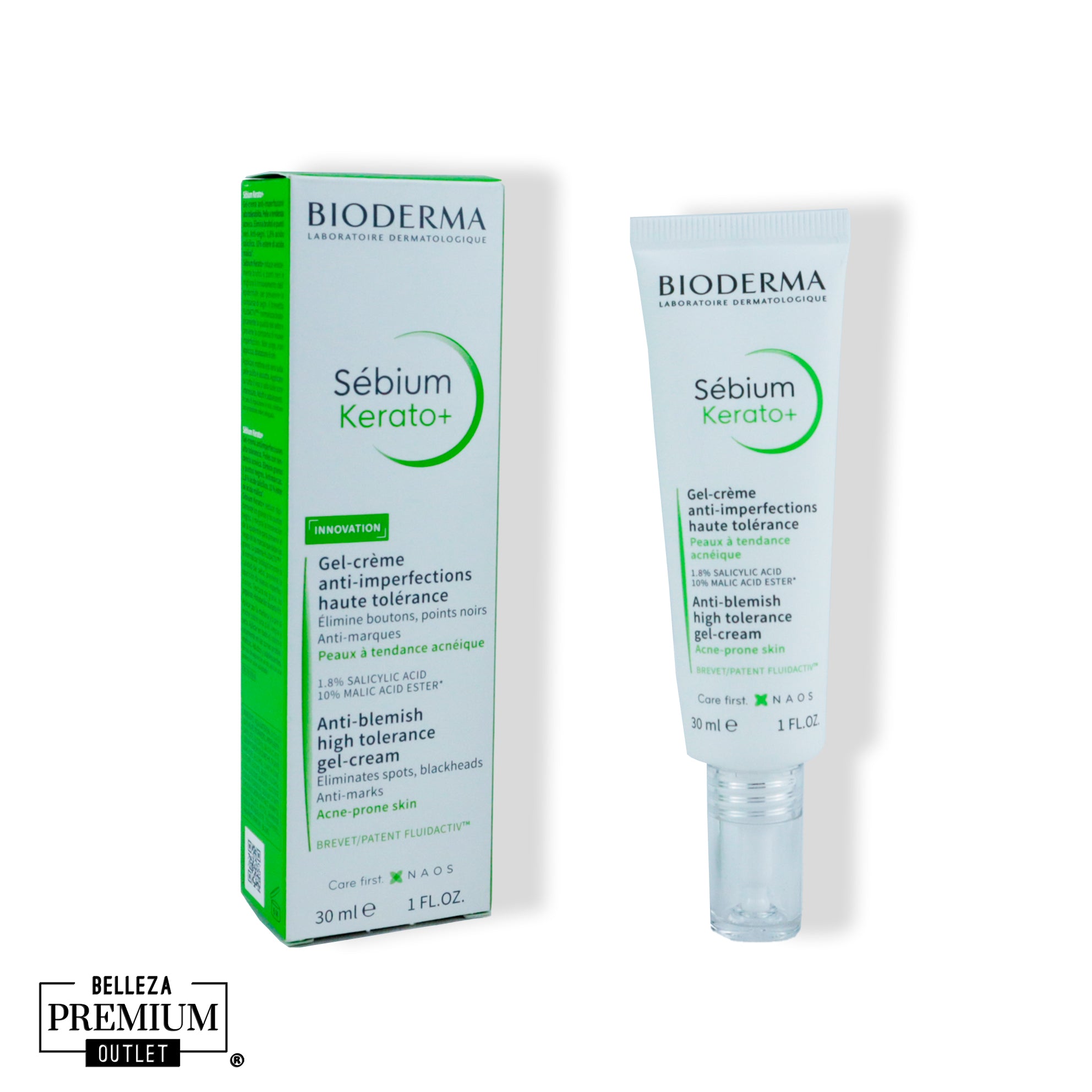 Bioderma Sébium Kerato+ 30ml – Sérum Renovador para Piel con Imperfecciones y Textura Irregular