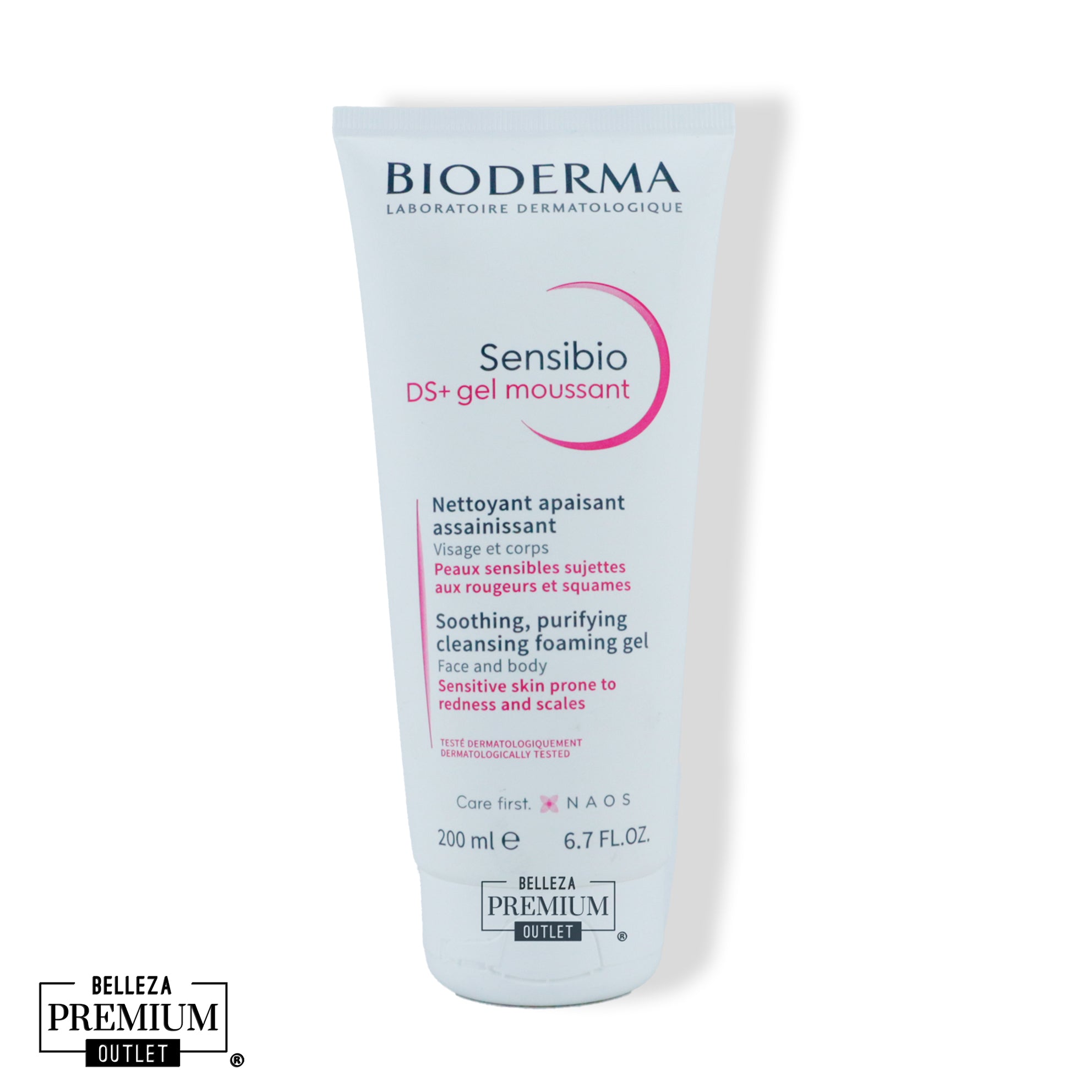 Bioderma Créaline DS+ Gel Nettoyant Apaisant Assainissant 200ml – Higiene Suave para Piel Sensible con Enrojecimiento