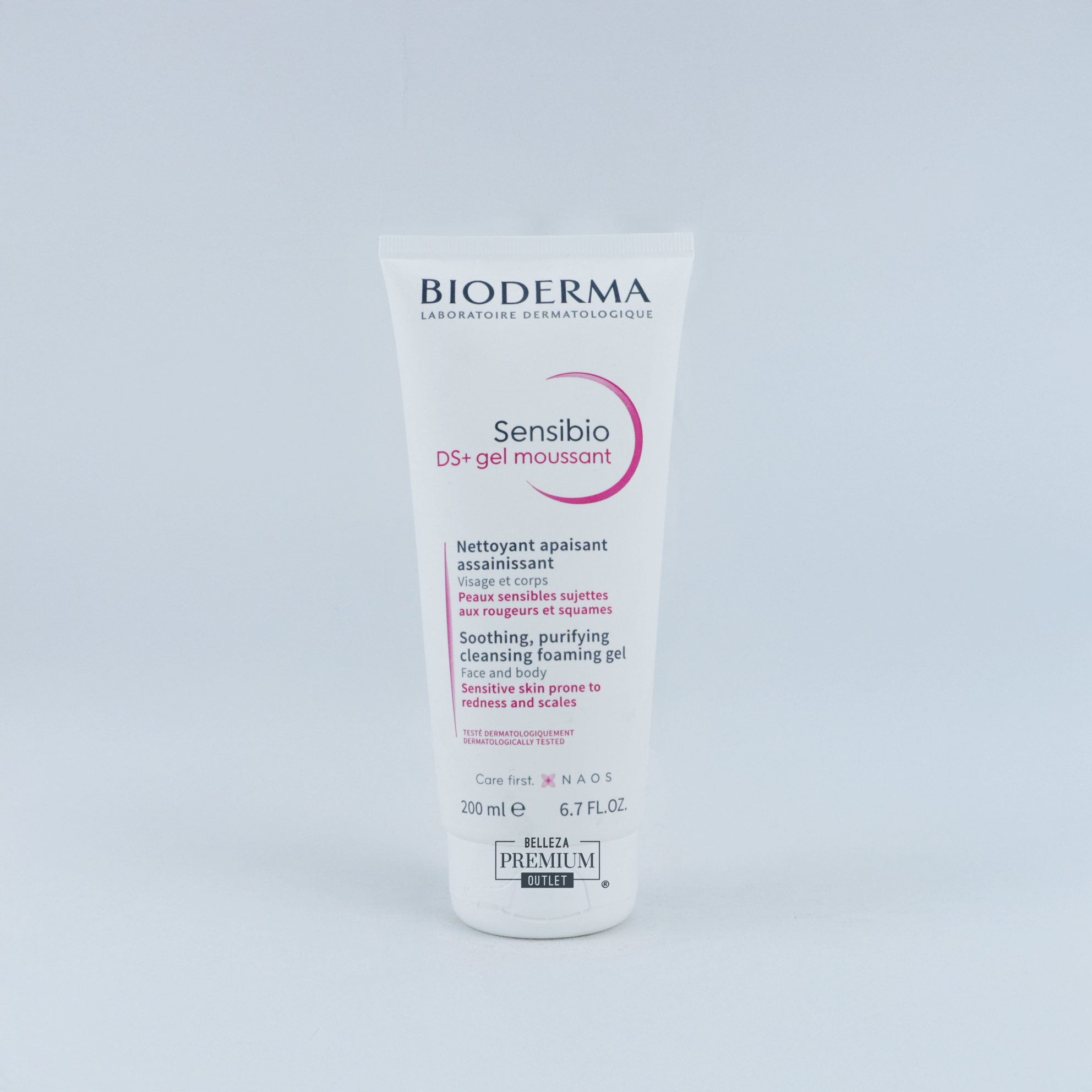 Bioderma Créaline DS+ Gel Nettoyant Apaisant Assainissant 200ml – Higiene Suave para Piel Sensible con Enrojecimiento