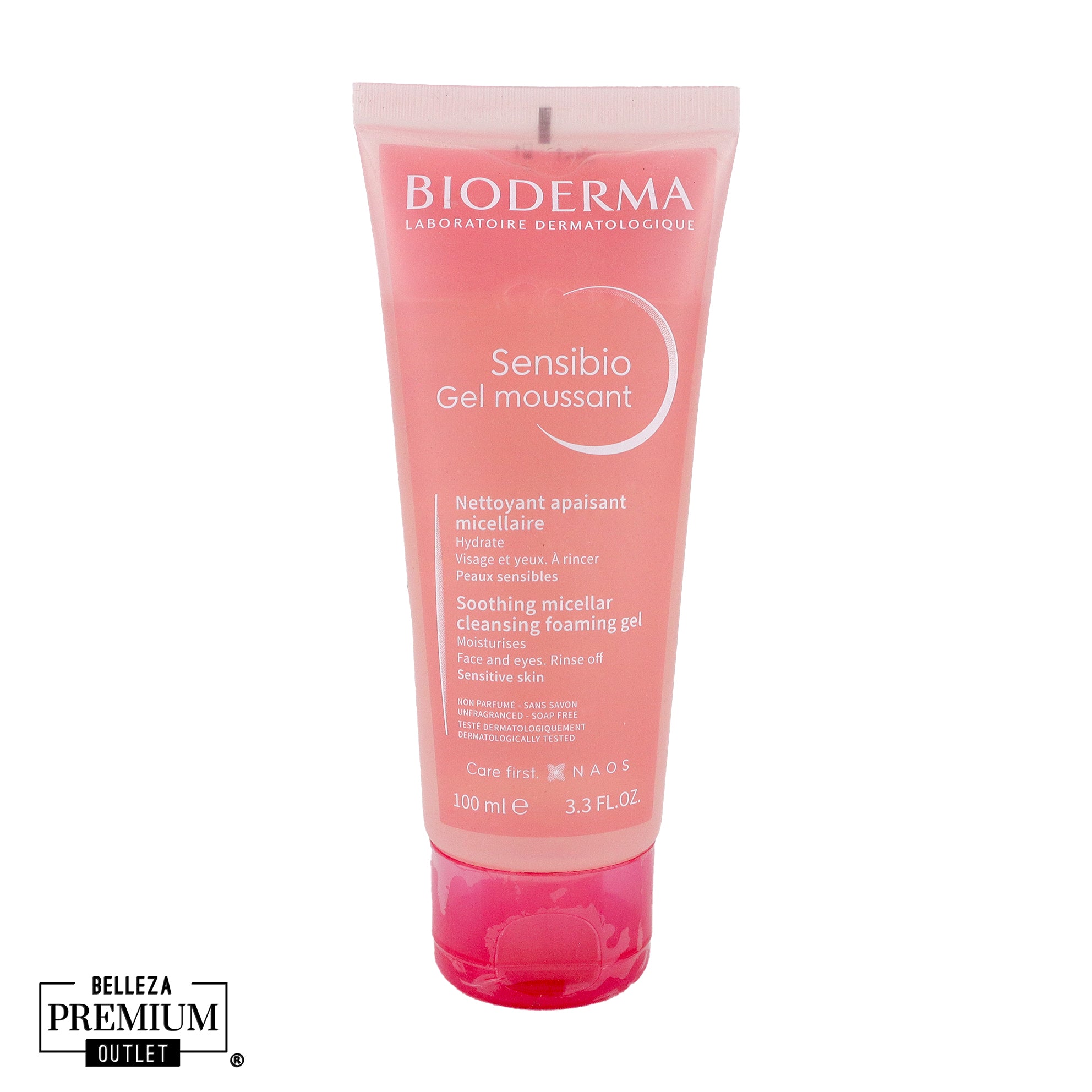 Bioderma Sensibio Gel Moussant 100ml – Gel Limpiador Suave para Piel Sensible
