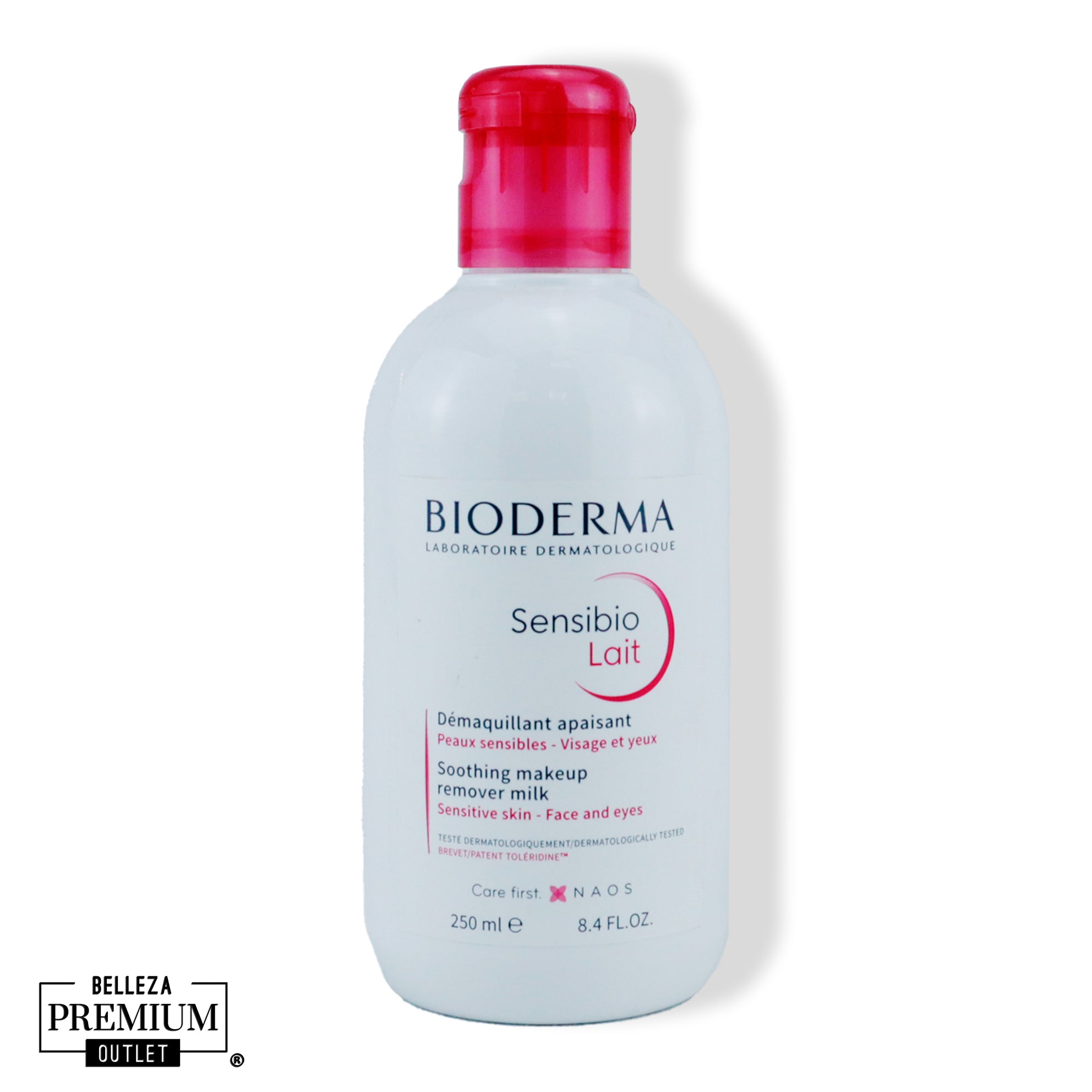 Bioderma Sensibio Lait Desmaquillante Piel Sensible 250ml: Limpieza suave, piel calmada y libre de maquillaje al instante