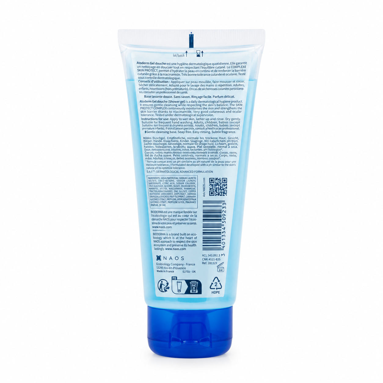 Bioderma Atoderm Gel Douche-Gel de ducha 100 ml piel sensible