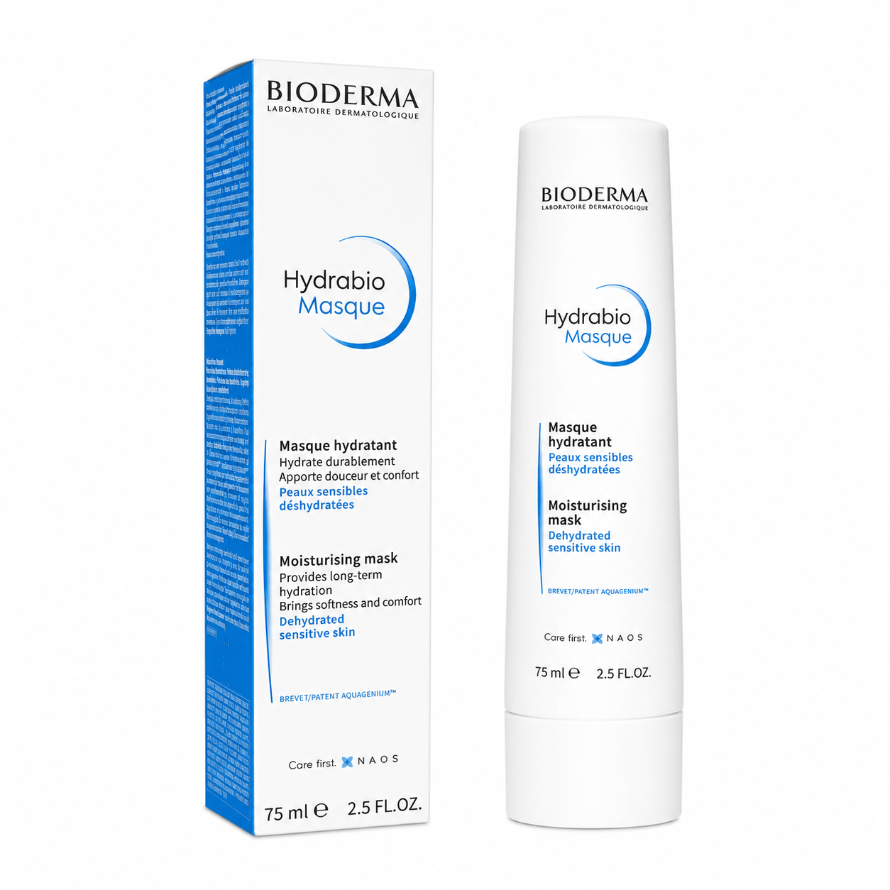 Bioderma Hydrabio Masque 75ml – Mascarilla Hidratante Intensiva para Piel Sensible y Deshidratada