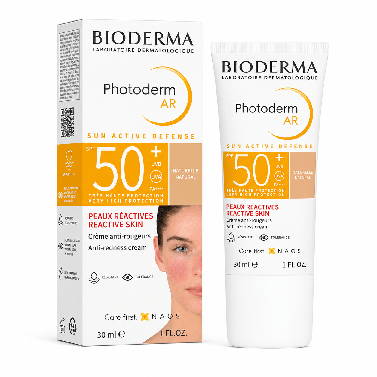 Bioderma Photoderm AR Natural SPF50 30ml – Protector Solar Anti-Rojeces con Tono Natural