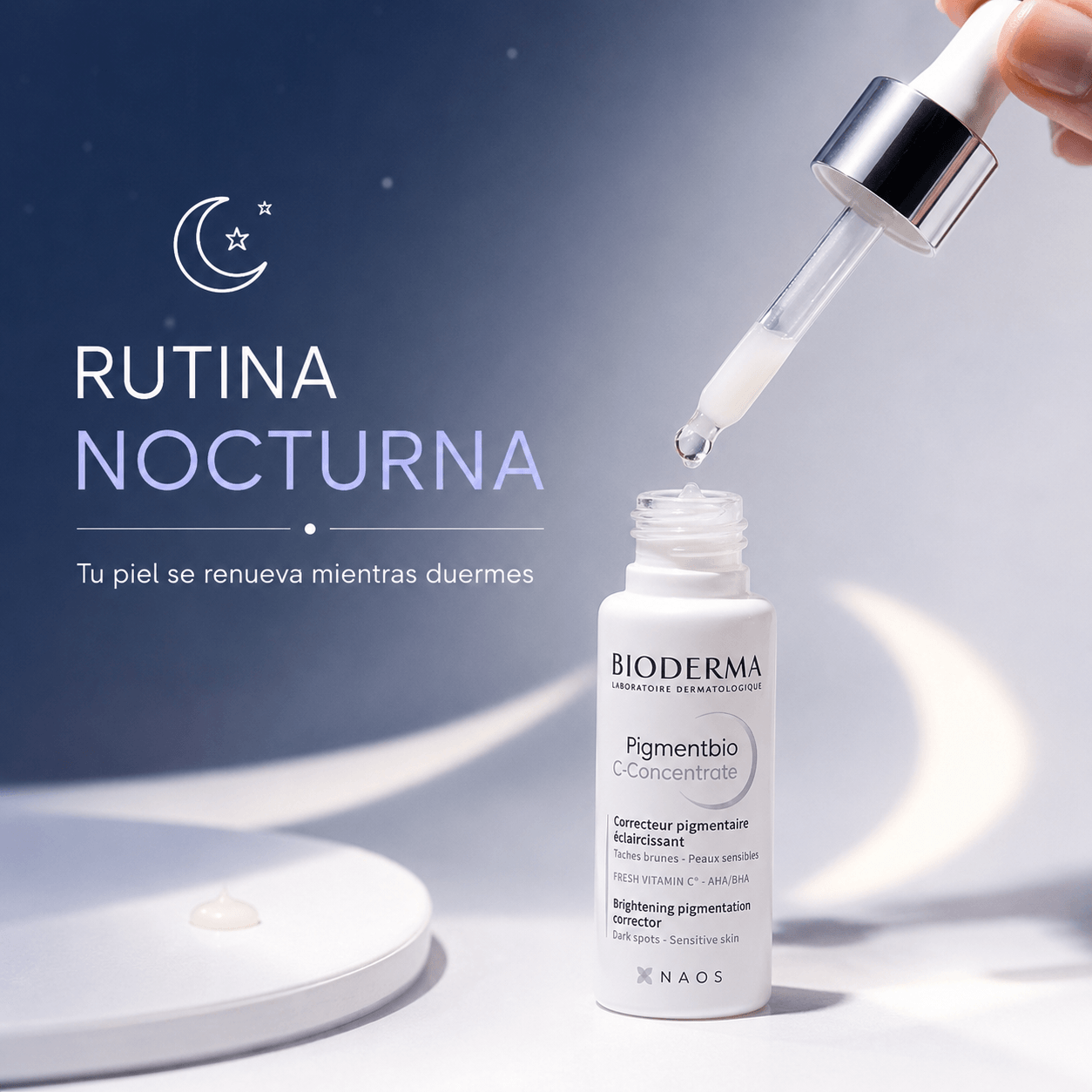 Bioderma Pigmentbio C-Concentrate 15ml – Sérum Iluminador Despigmentante y Antioxidante