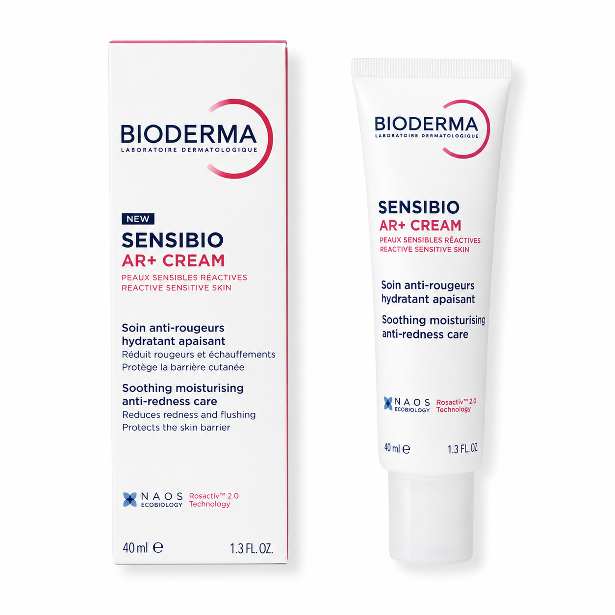 Bioderma Sensibio AR+Cream 40ml: Cuidado Intensivo para Pieles Sensibles y con Rosácea