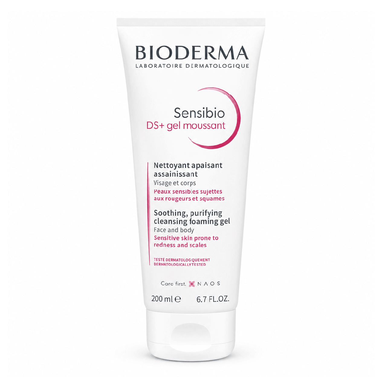 Bioderma Créaline DS+ Gel Nettoyant Apaisant Assainissant 200ml – Higiene Suave para Piel Sensible con Enrojecimiento