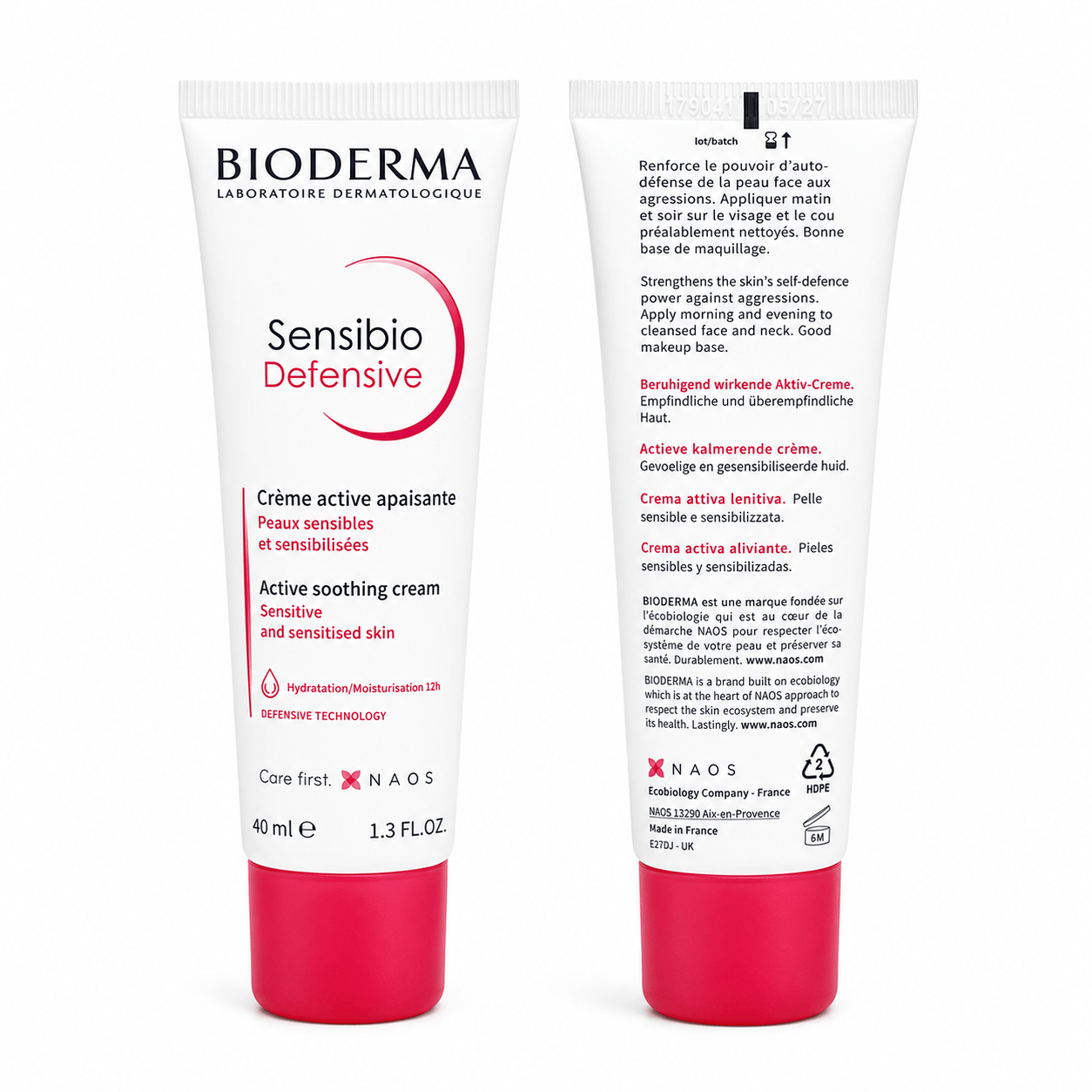 Bioderma Sensibio Defensive 40ml – Crema Protectora para Piel Sensible y Reactiva