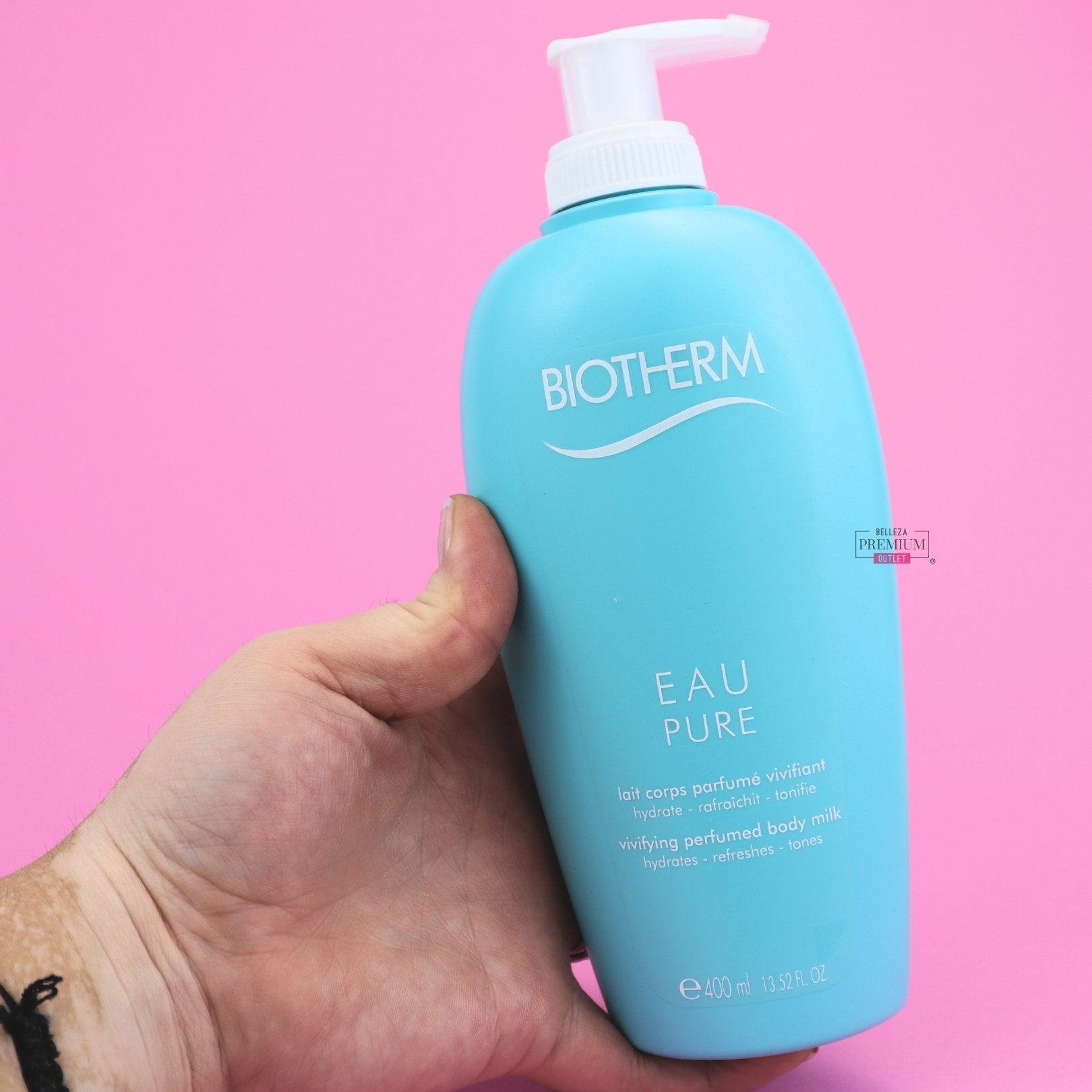 Biotherm Eau Pure Body Milk 400ml – Hidratación Fresca y Ligera para el Cuerpo