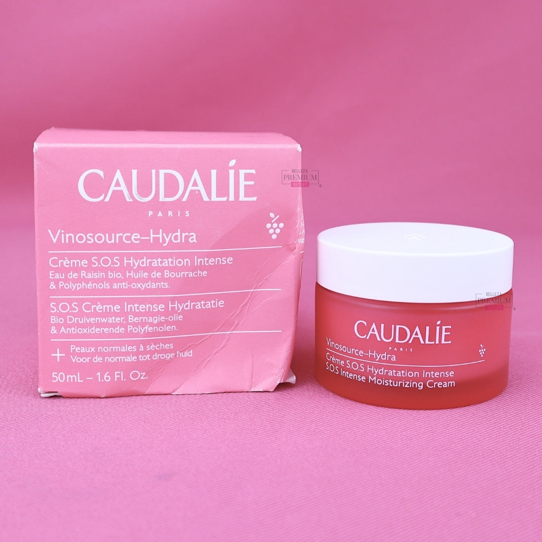 Caudalie Vinosource-Hydra S.O.S Crème Hydratatie 50ml CAJA ROTA