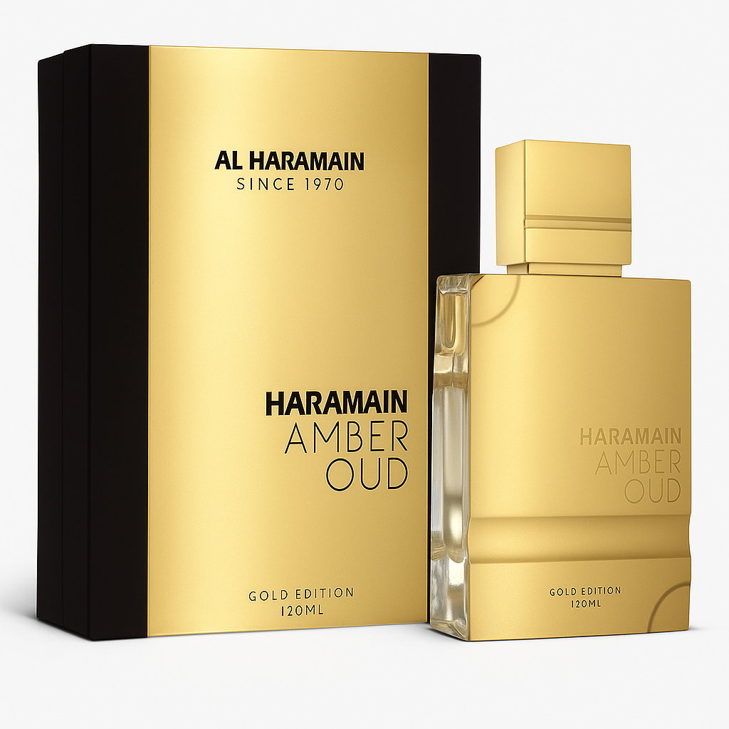 Al Haramain Amber Oud Gold Edition – Lujo Dorado en una Fragancia Dulce, Cálida y Adictiva