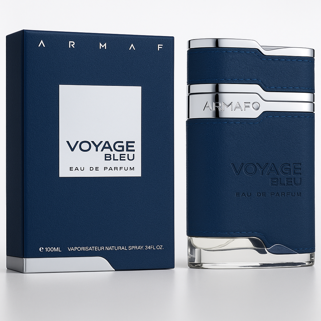 Armaf Voyage Bleu – Aventura, Frescura y Carácter en Cada Rocío