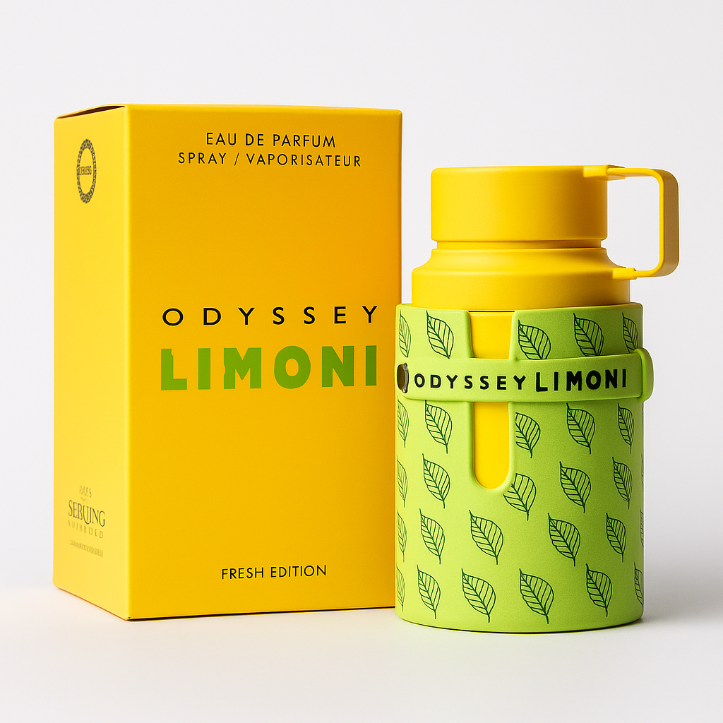 ARMAF Odyssey Limoni Fresh Edition – La Explosión Cítrica que Revitaliza tus Días