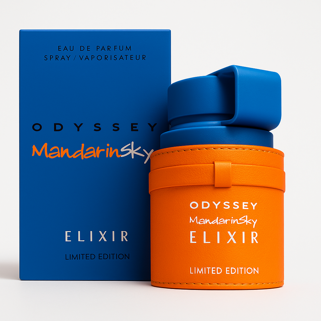 ARMAF Odyssey Mandarin Sky Elixir – La Explosión Cítrica que Eleva tus Sentidos