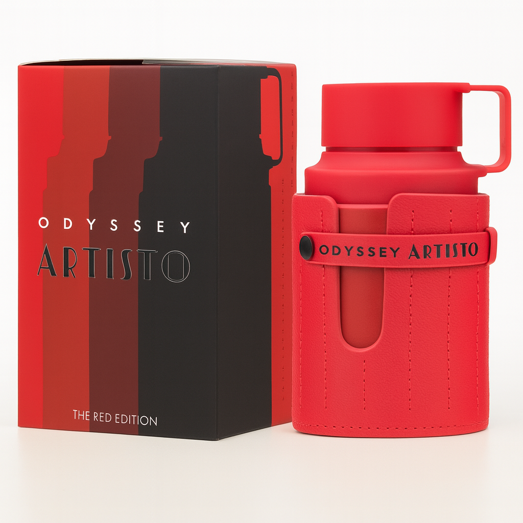 Armaf Odyssey Artisto The Red Edition – Intensidad Roja, Carisma Moderno y Poder Audaz