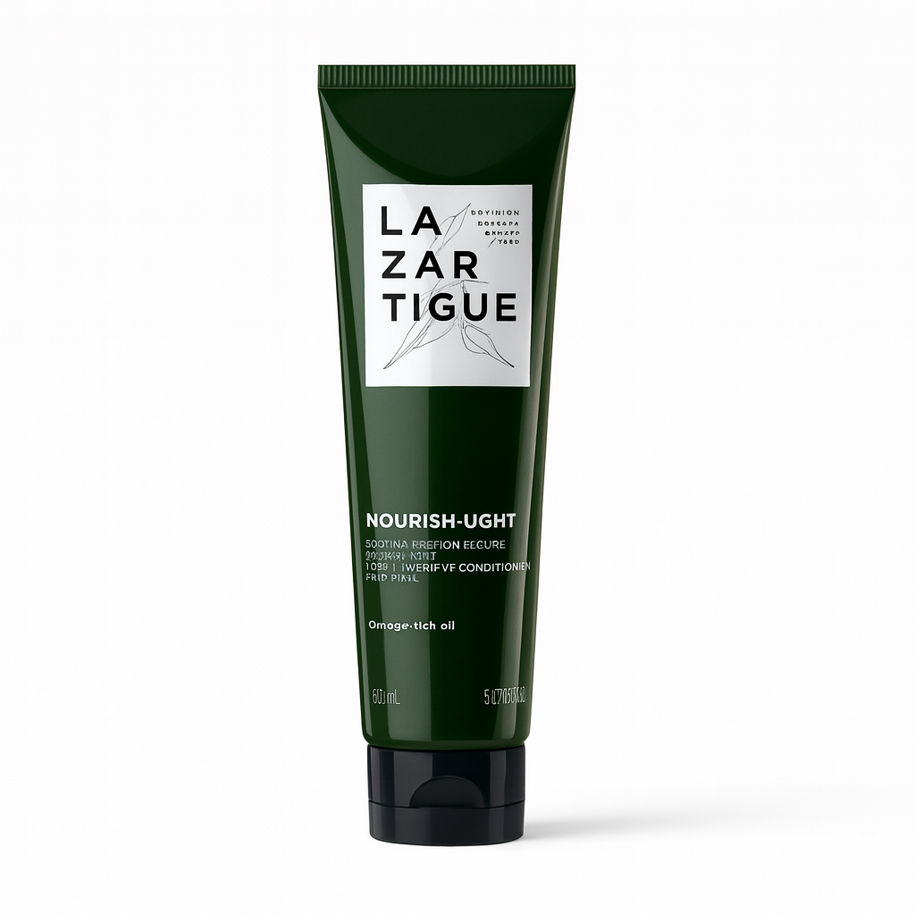 Lazartigue Dry & Fine Hair Nourish Light Conditioner – Acondicionador ligero para cabello seco y fino