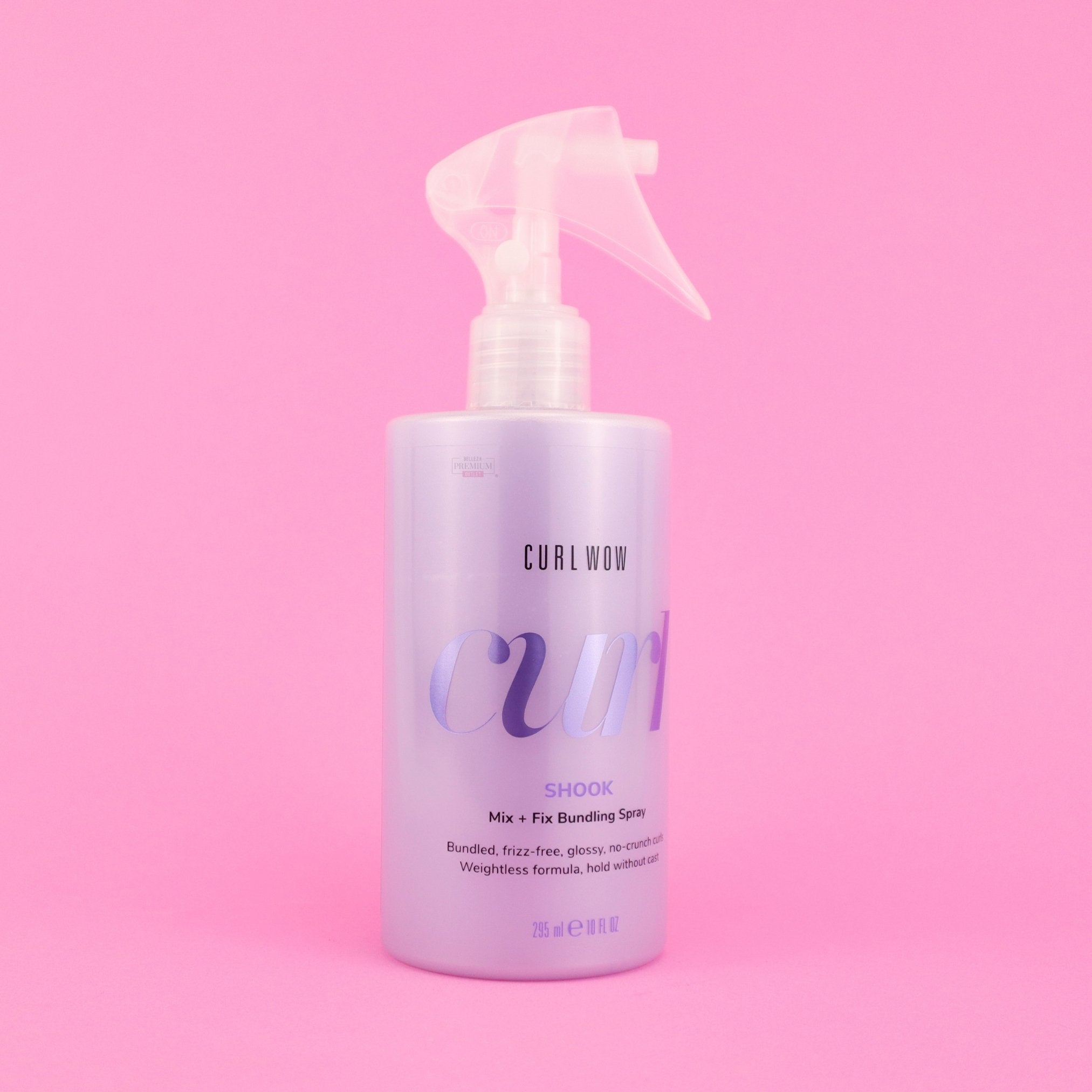 Color Wow Curl Shook Mix + Fix Building Spray 295ml – Spray Definidor y Potenciador de Rizos