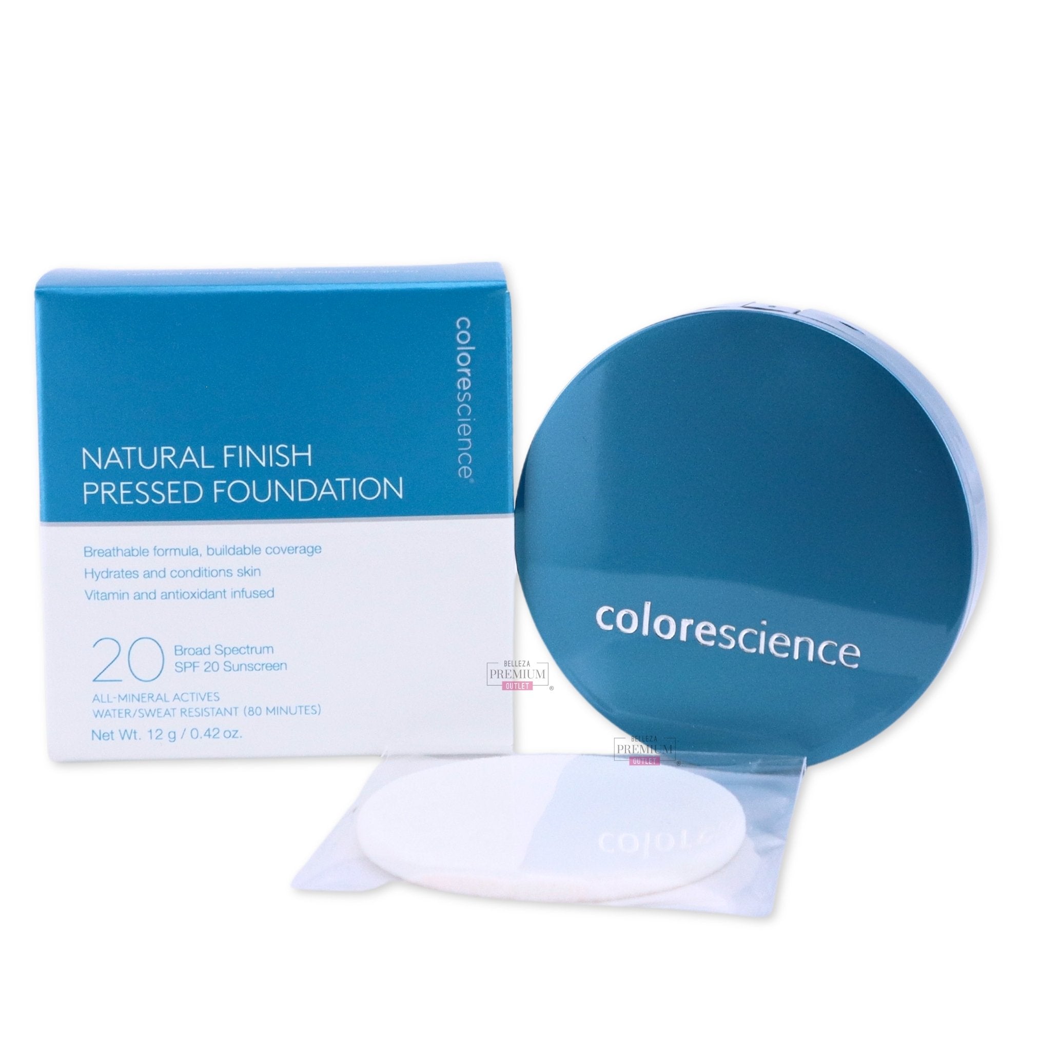 Colorescience SPF 20 Medium Sand 12g – Polvo Mineral Protector con Col ...