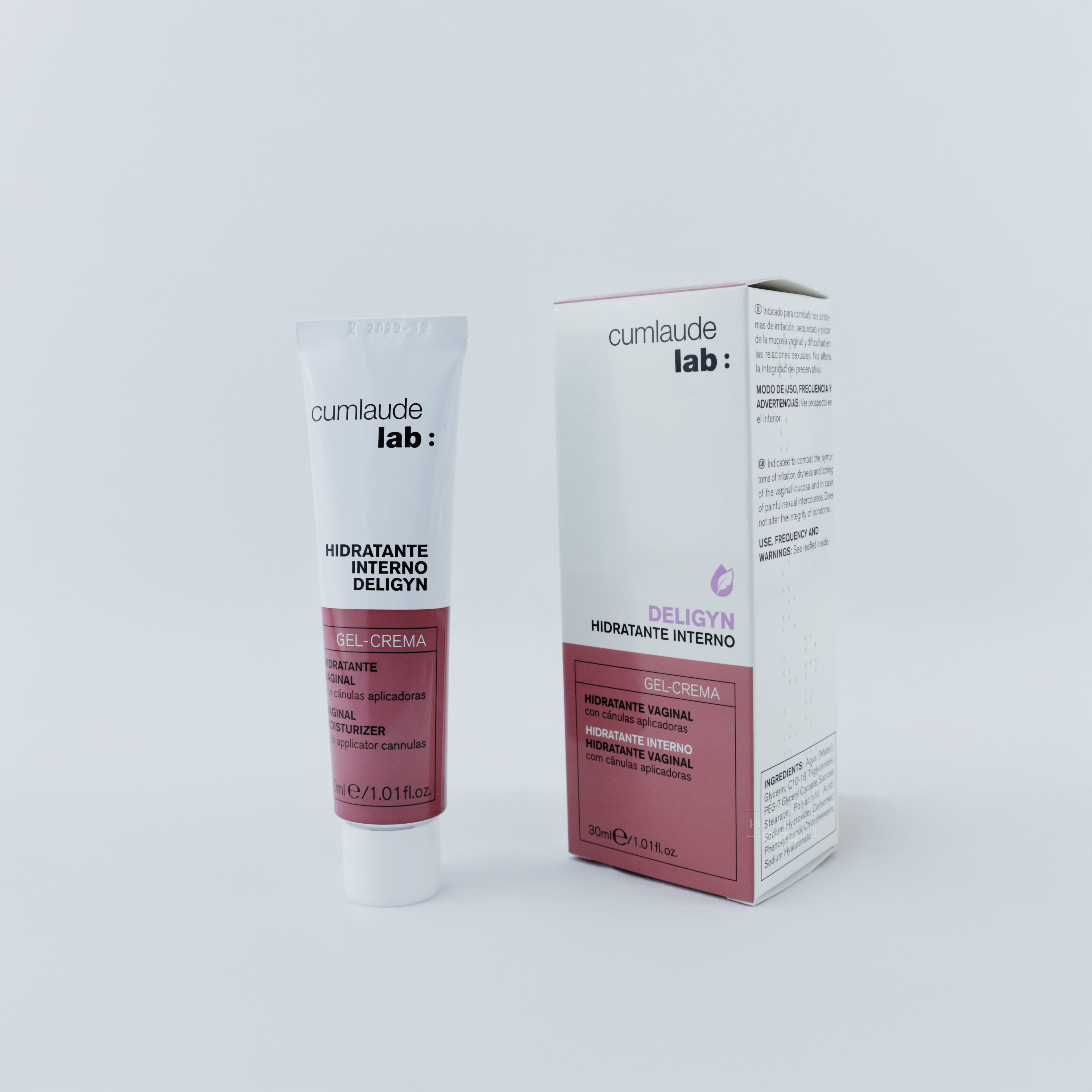 Cumlaude Lab Deligyn Hidratante Interno 30ml MD – Alivio y Confort para la Zona Íntima Interna 💧🌸