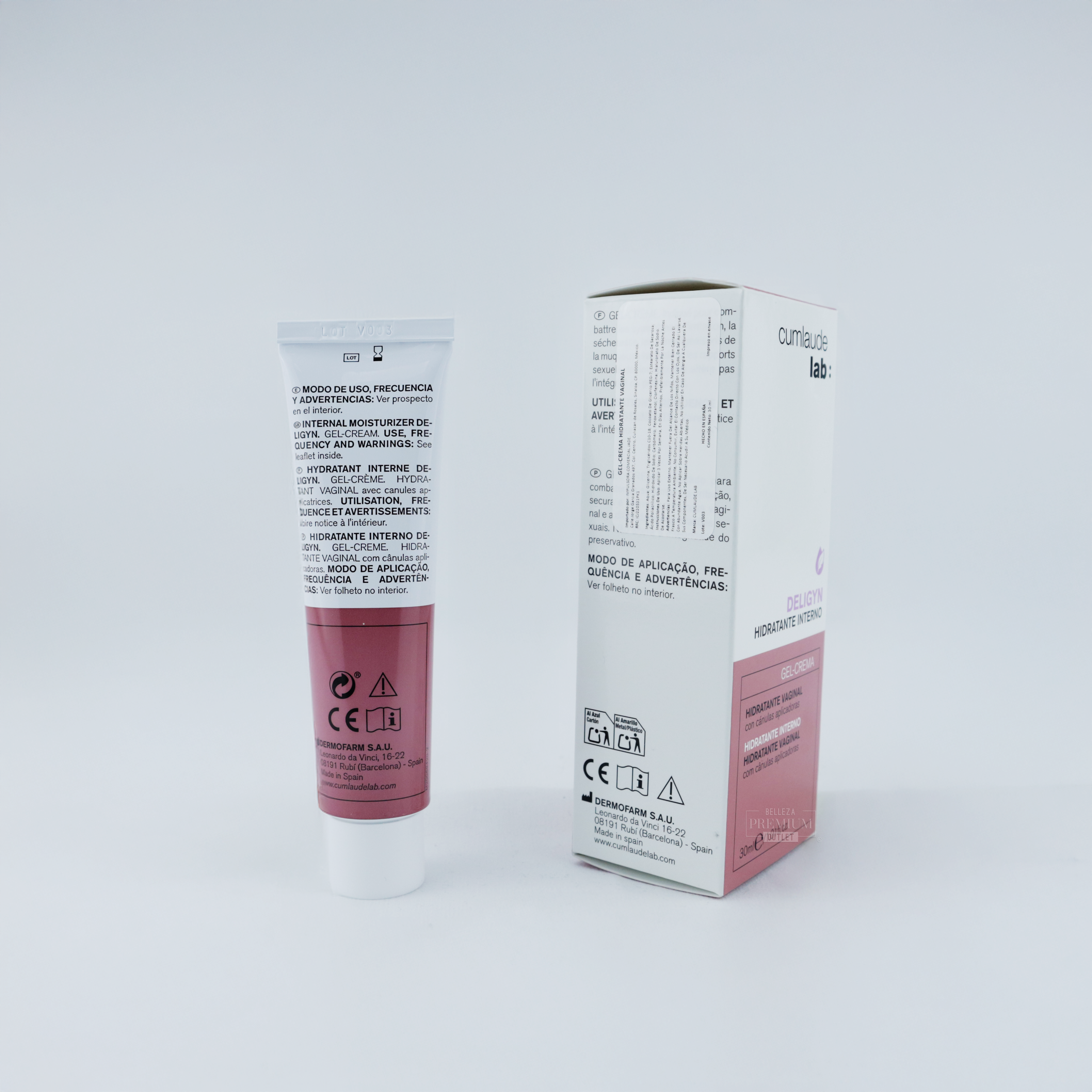 Cumlaude Lab Deligyn Hidratante Interno 30ml MD – Alivio y Confort para la Zona Íntima Interna 💧🌸