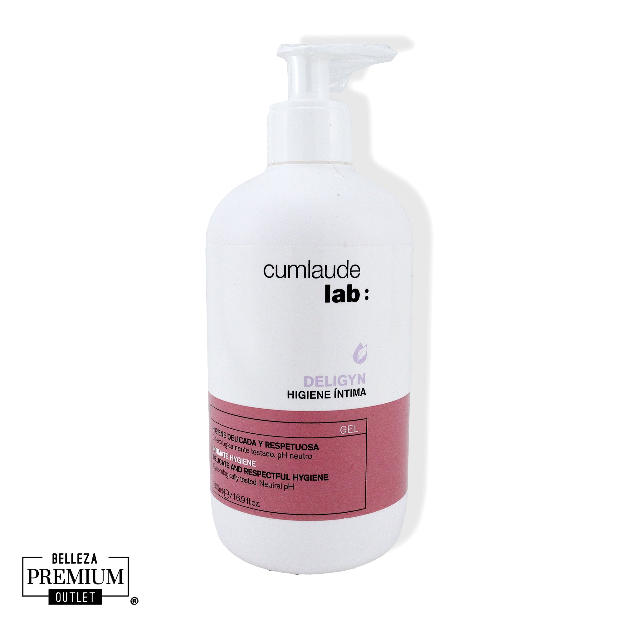 Cumlaude Deligyn Higiene Íntima Gel 500ml – Gel Suave para Mucosas Sensibles y Delicadas