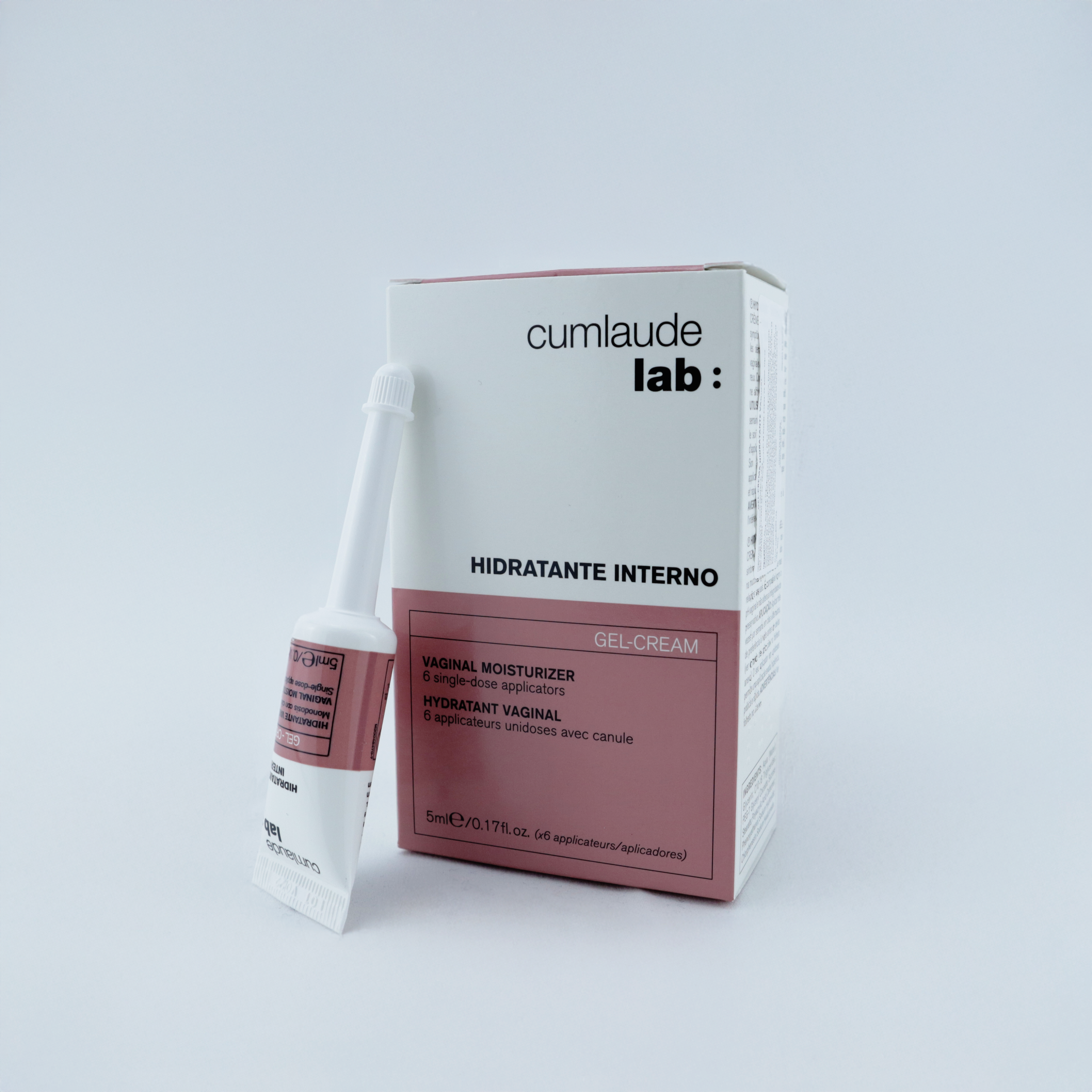 Cumlaude Lab Hidratante Interno Gel-Crema – Hidratación Vaginal Profunda y Prolongada (6x5ml) 🌺💧
