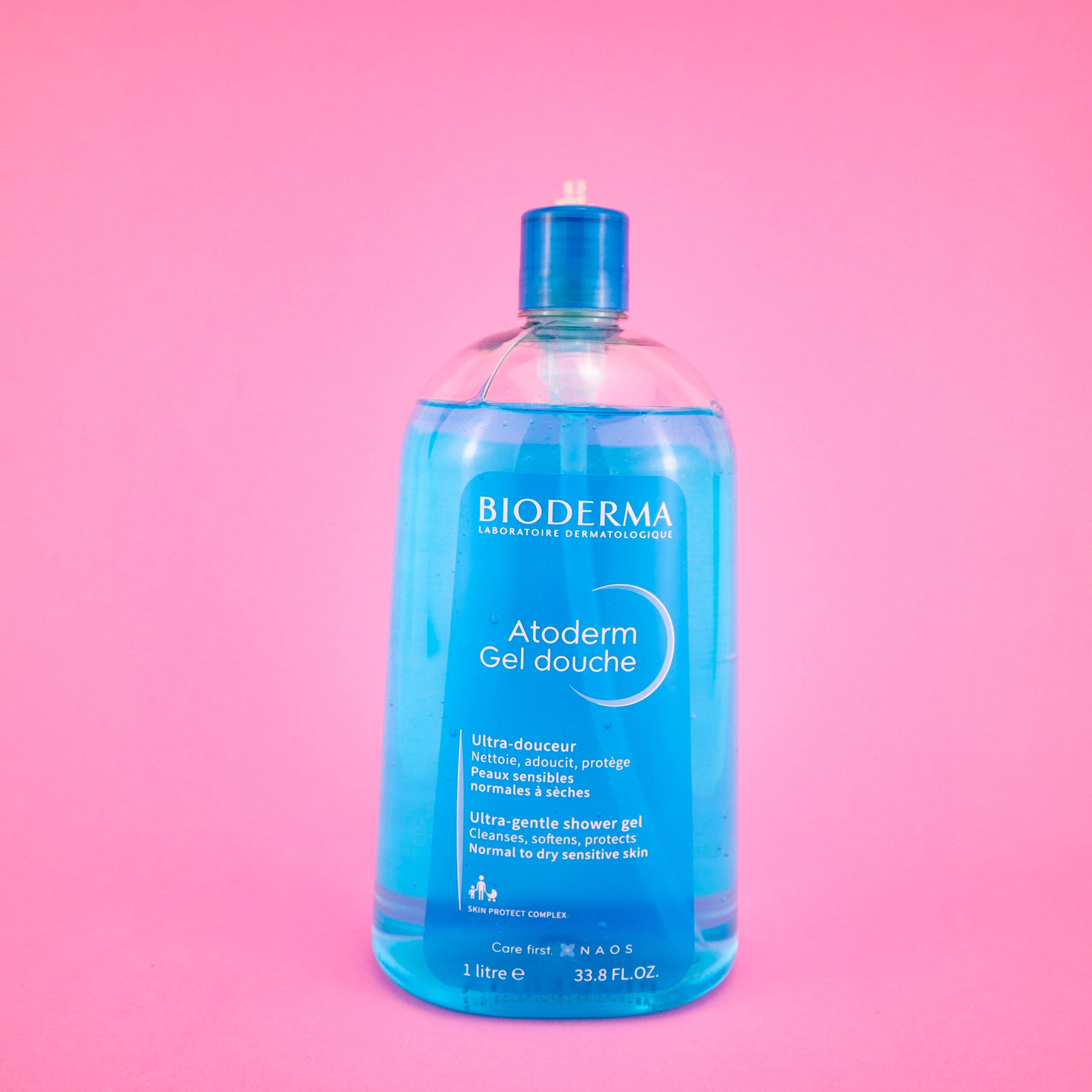Bioderma Atoderm Gel Douche 1000ml TAPA DAÑADA