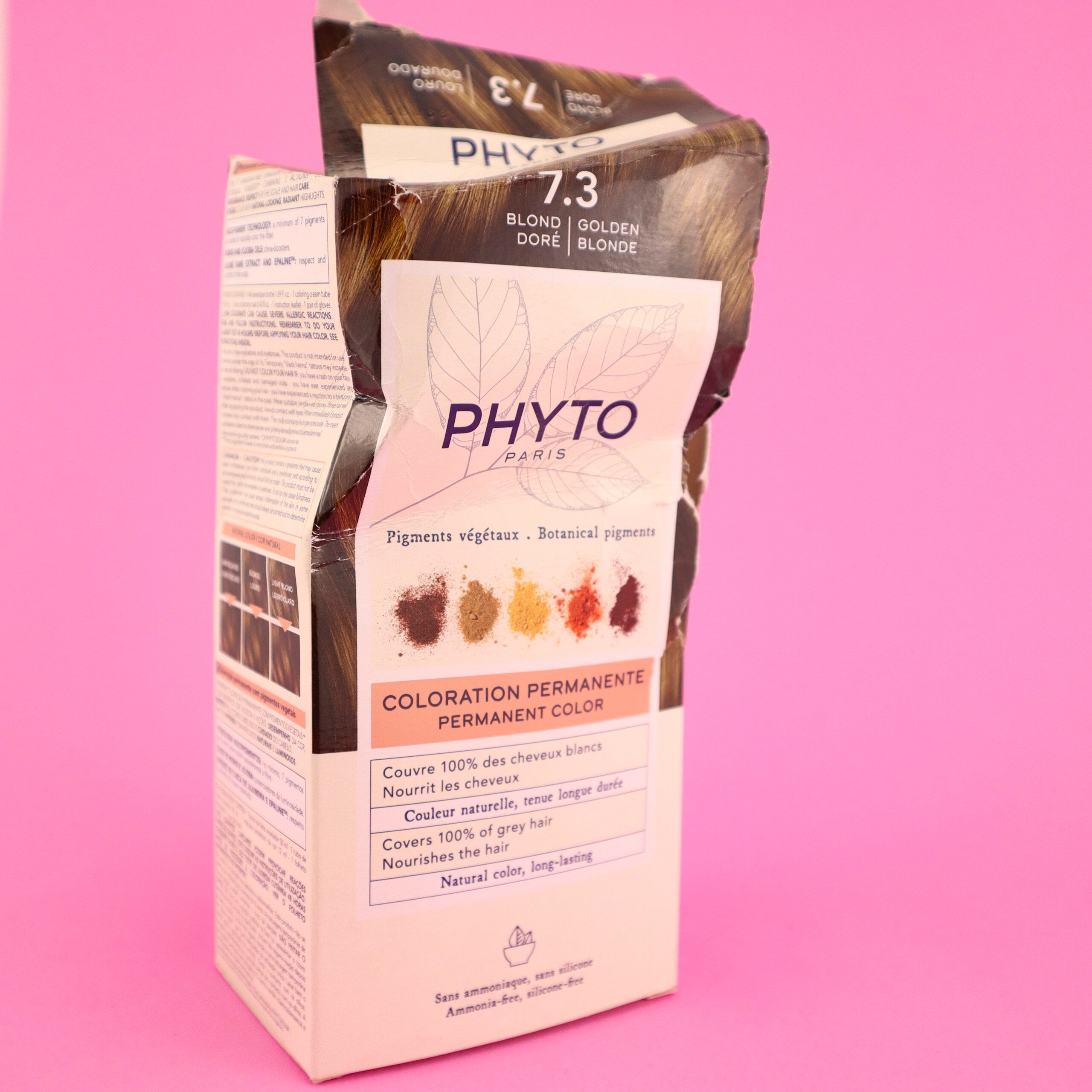 Phyto Phytocolor Set 7.3 - Golden Blonde CAJA DAÑADA