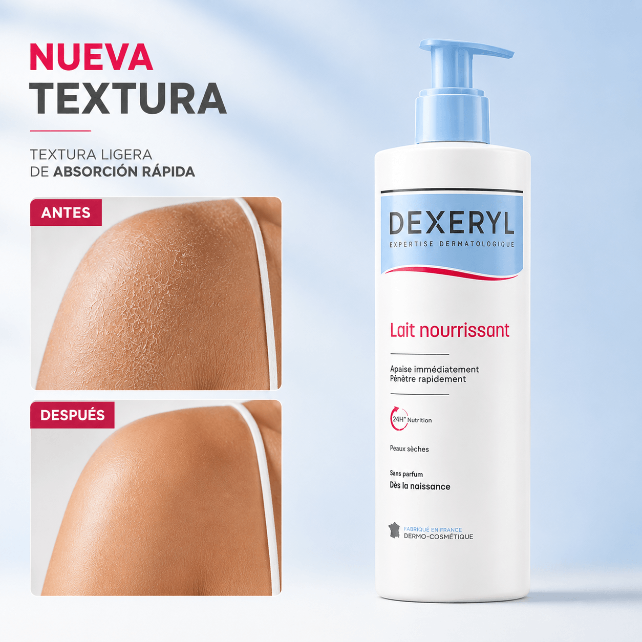 Dexeryl Lait Nourrissant – Leche Nutritiva Corporal 500ml
