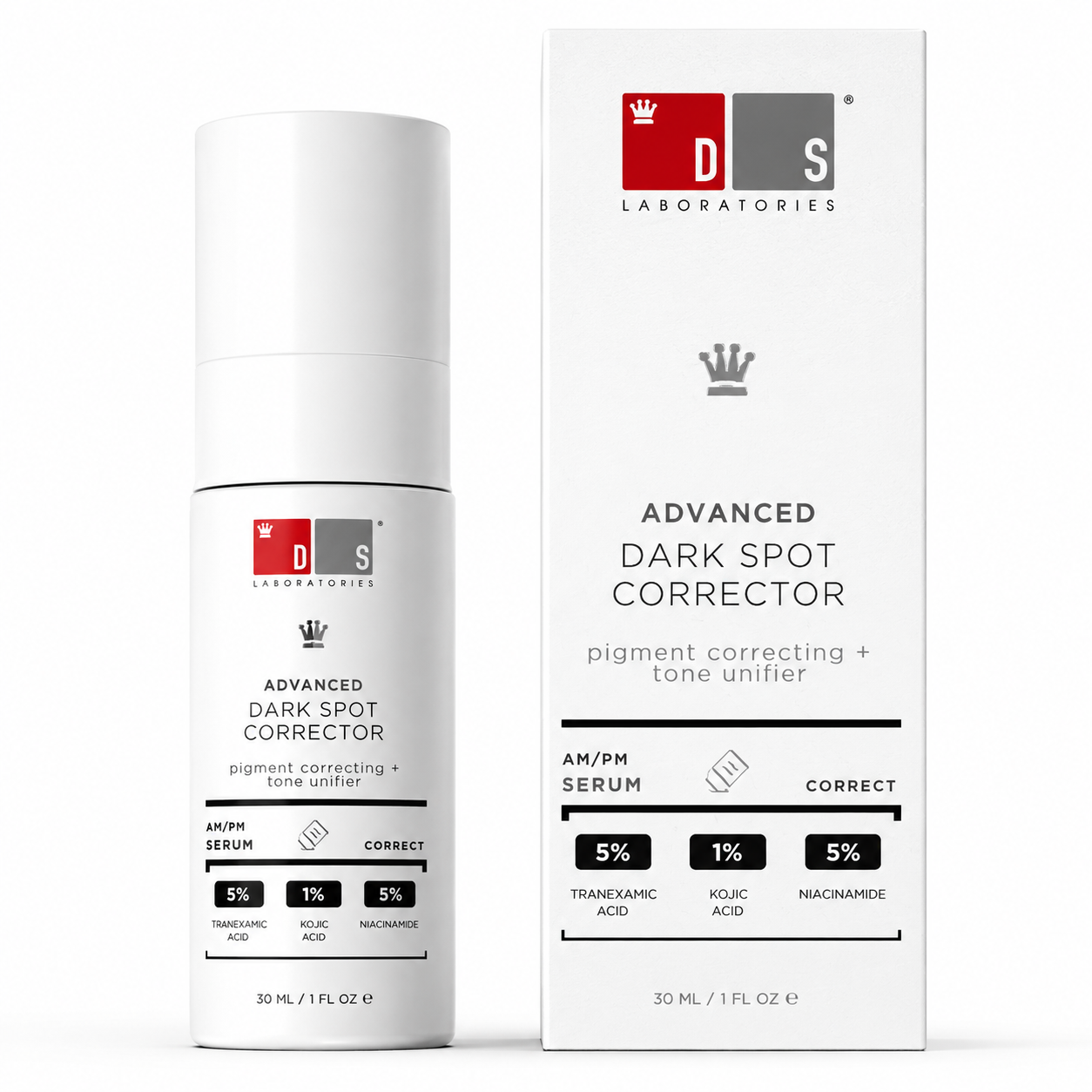 DS Laboratories Advanced Dark Spot Corrector – Serum facial correción de manchas y unificación de tono  30 ml