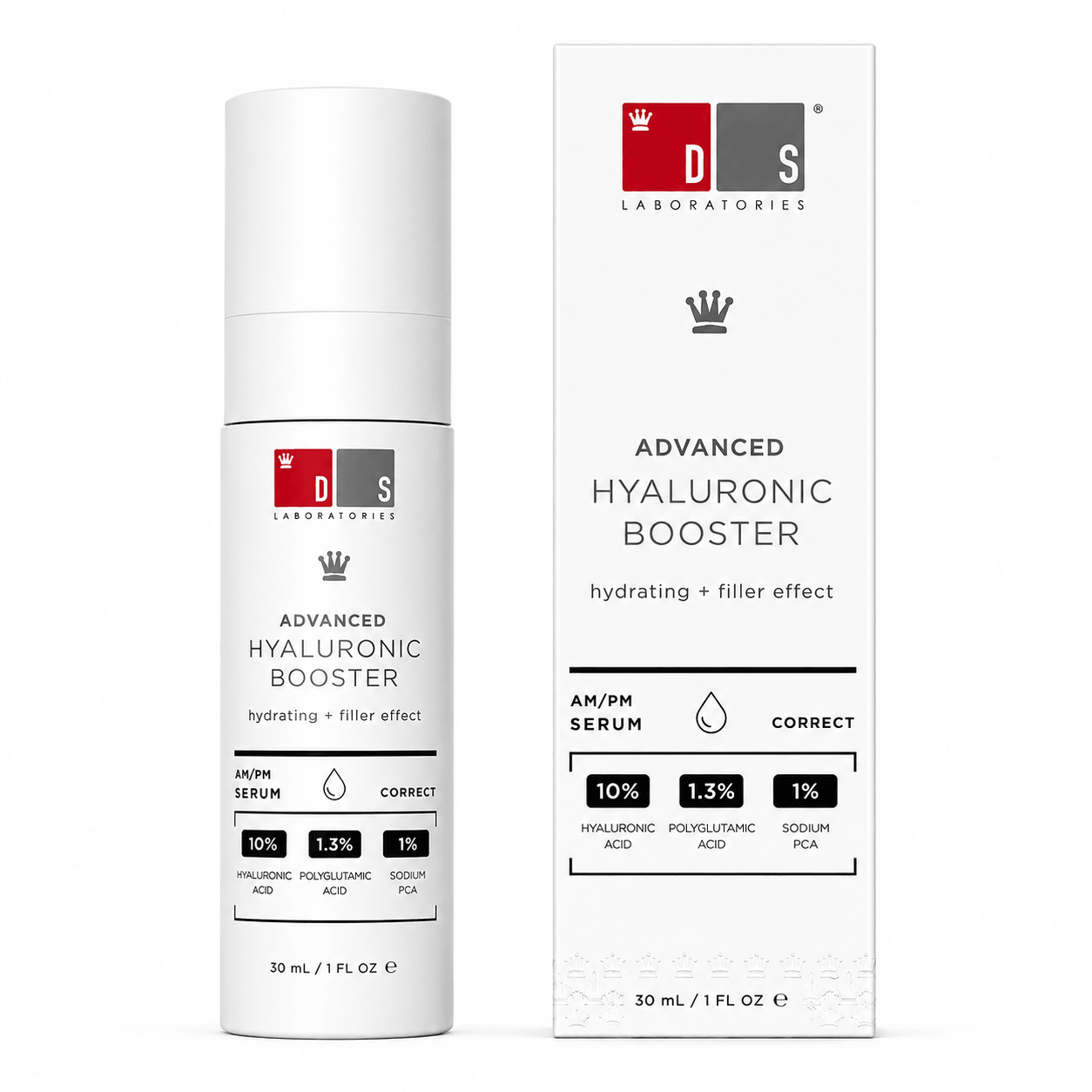 DS Laboratories Advanced Hyaluronic Booster – Serum facial hidratación y efecto relleno 30 ml