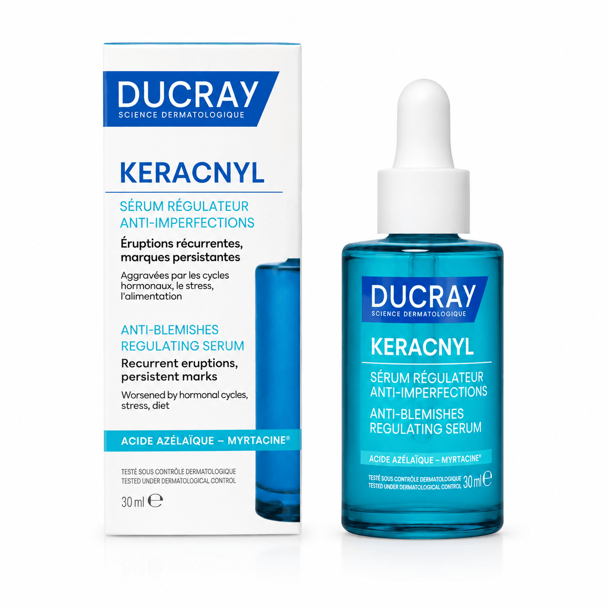 DUCRAY KERACNYL-Serum Regulador Anti-Imperfecciones 30ml