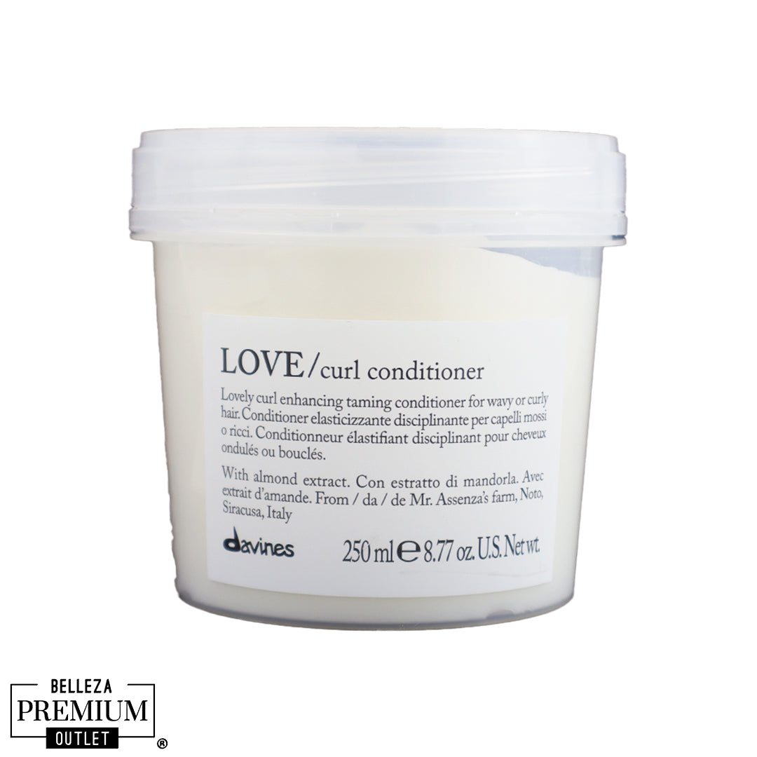 Davines LOVE Curls Conditioner – Hidratación Profunda, Rizos Definidos y Suavidad Natural