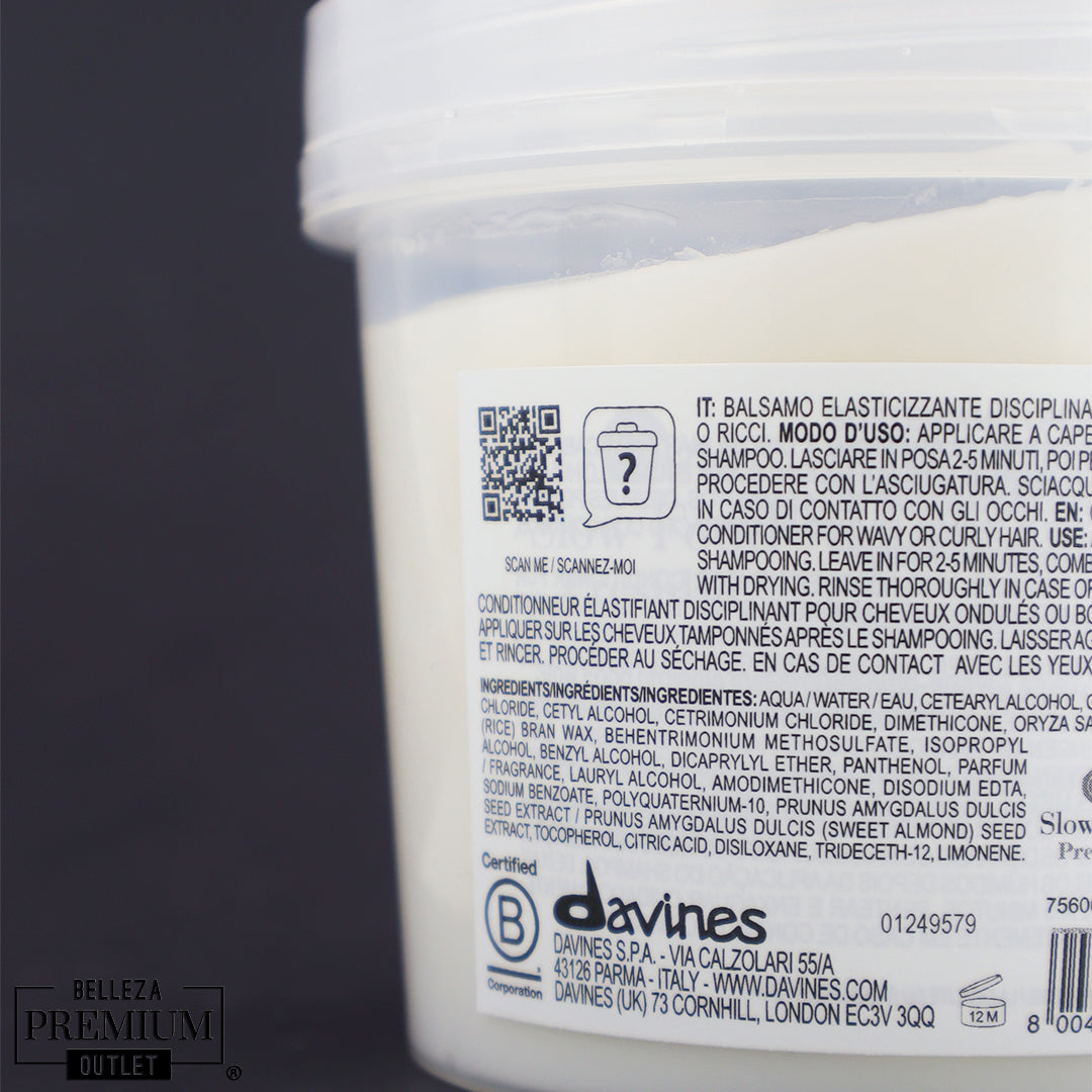 Davines LOVE Curls Conditioner – Hidratación Profunda, Rizos Definidos y Suavidad Natural