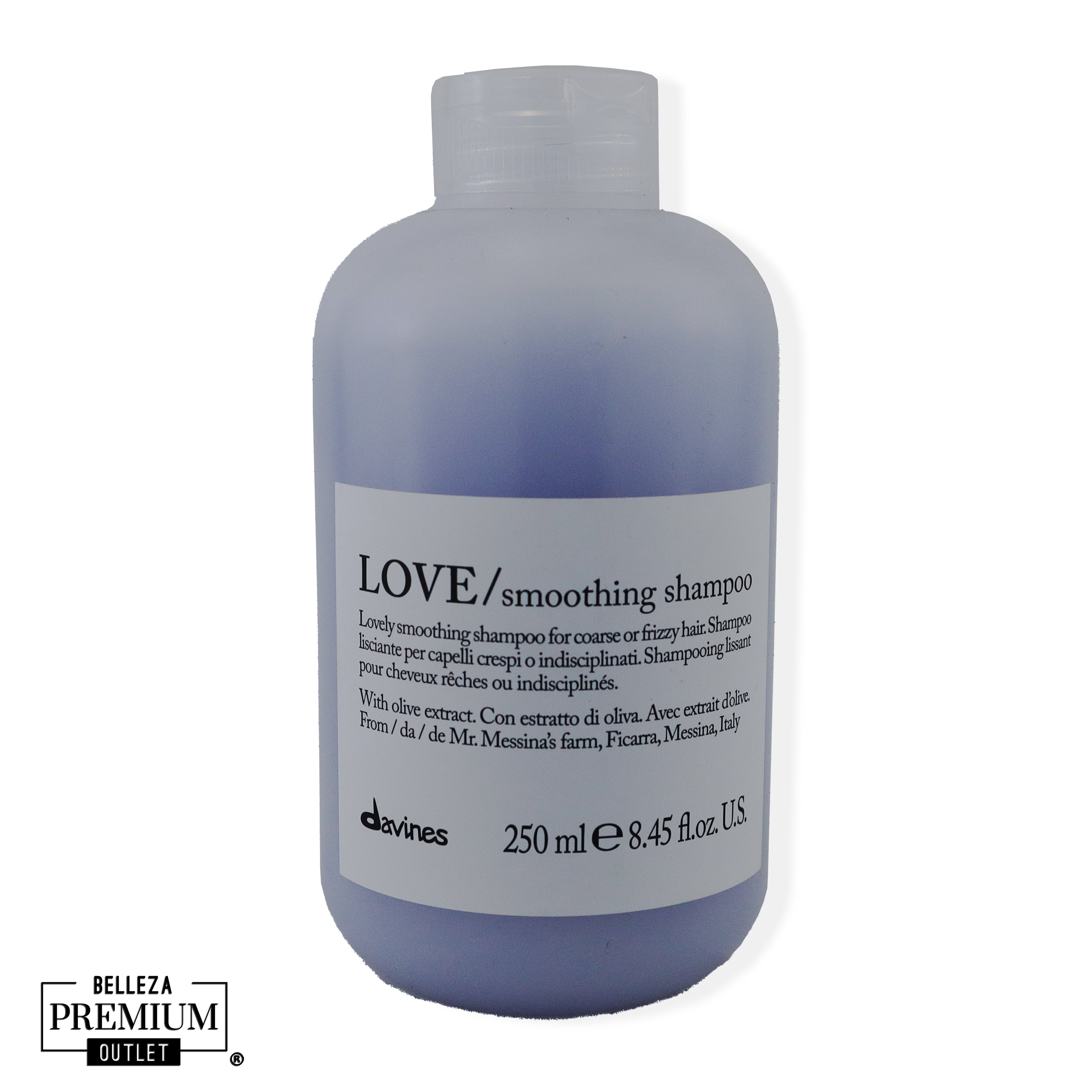 Davines LOVE Smooth Shampoo 250ml – El aliado perfecto para un cabello liso, suave y sin frizz
