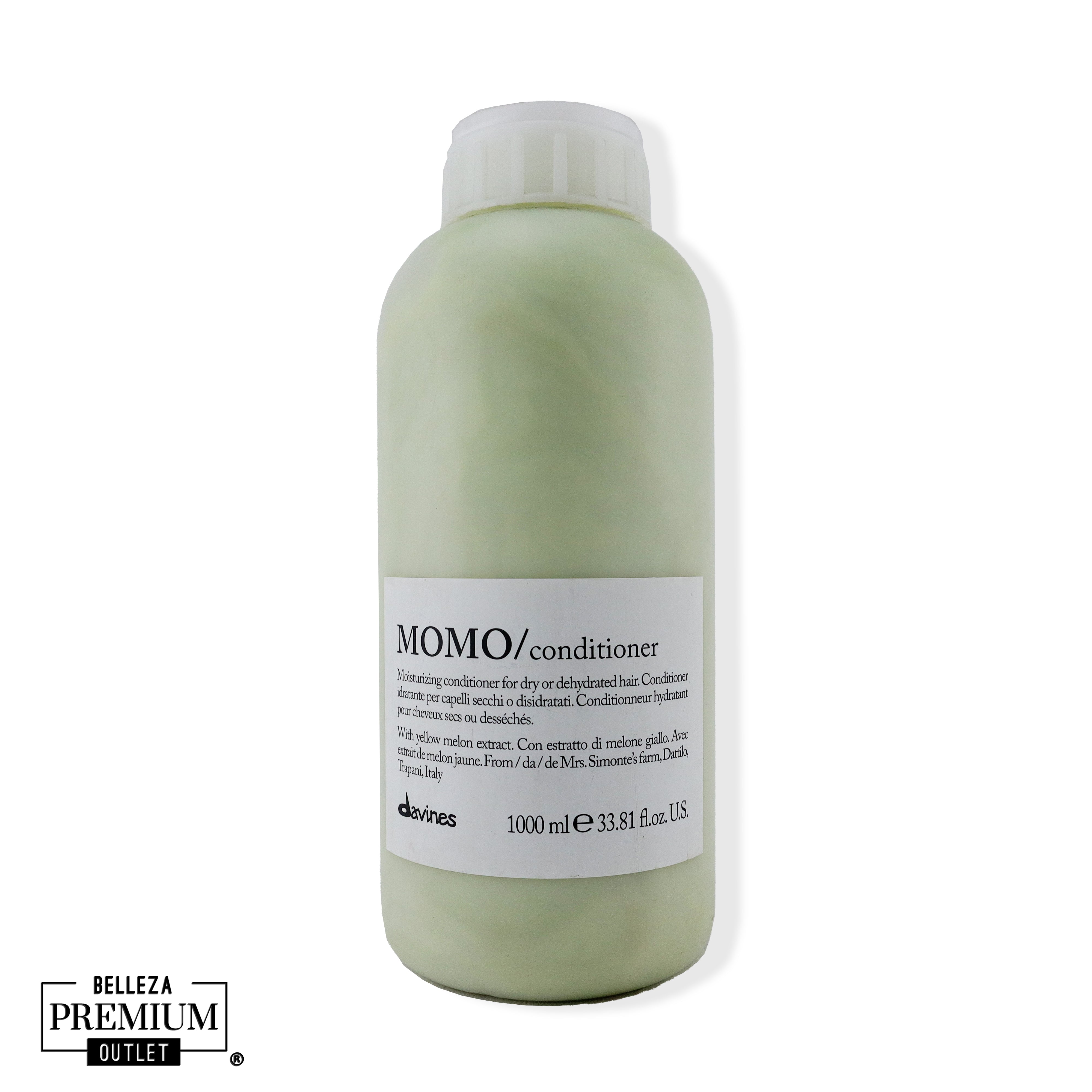 Davines MOMO Conditioner 1000ml – Acondicionador Hidratante y Nutritivo para Cabello Seco y Quebradizo